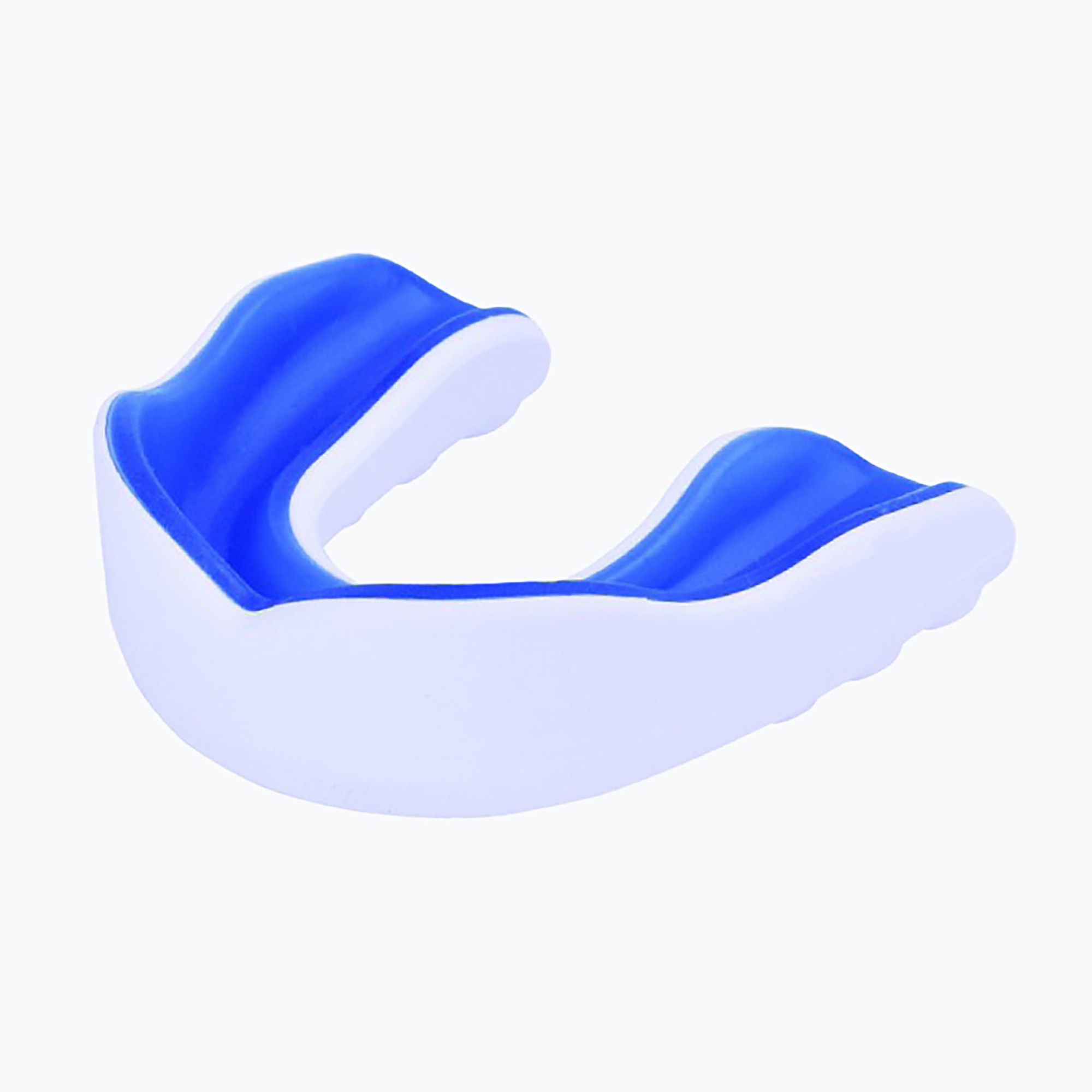 Протектор за челюст Octagon Basic white/blue