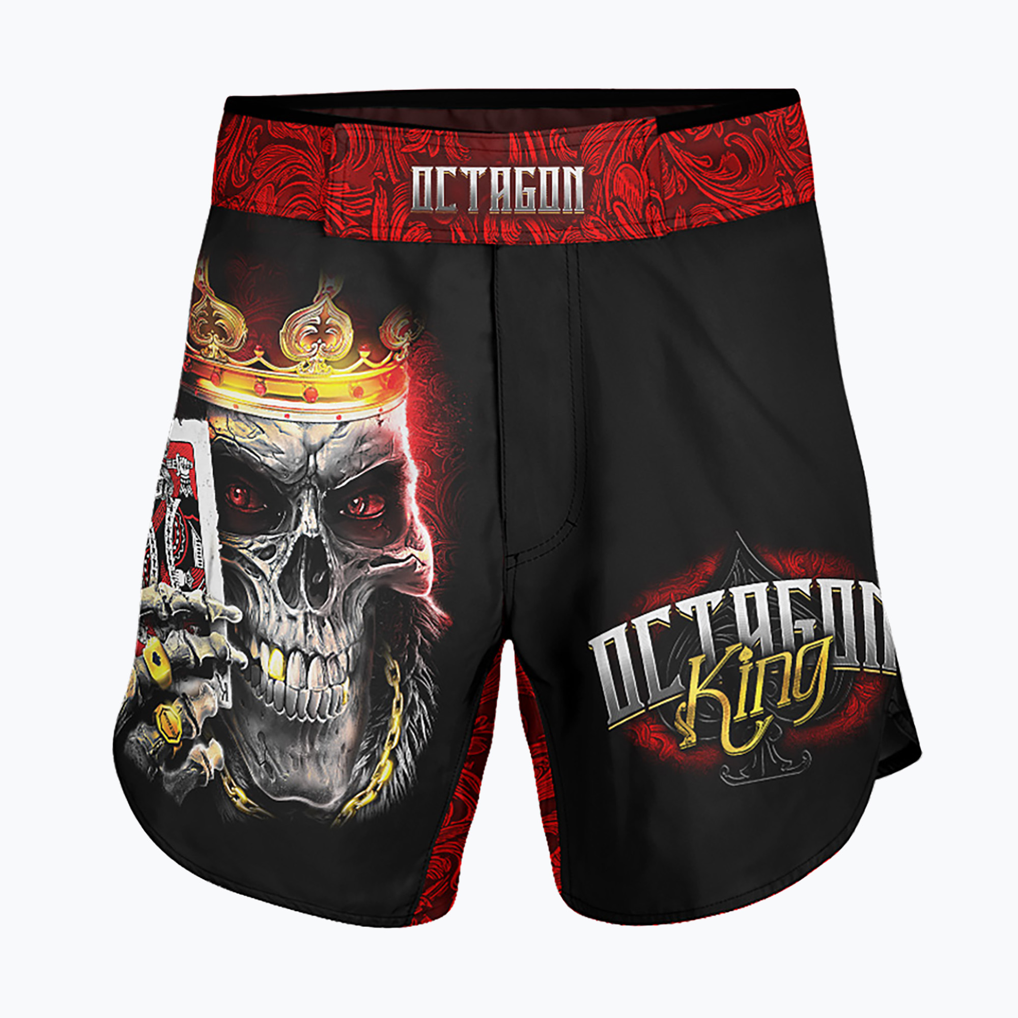 Spodenki treningowe męskie Octagon King 2 MMA black/multicolor 