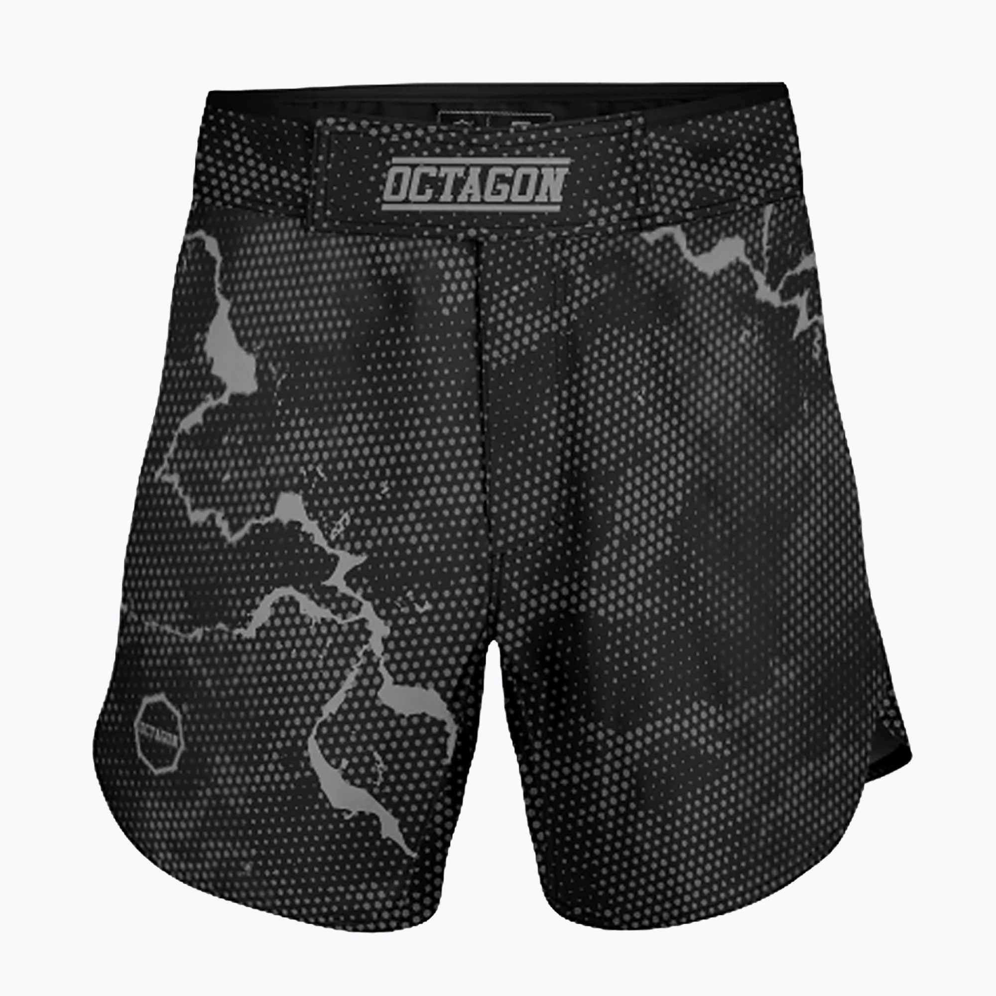 Spodenki treningowe męskie Octagon Marble Camo MMA camo grey 