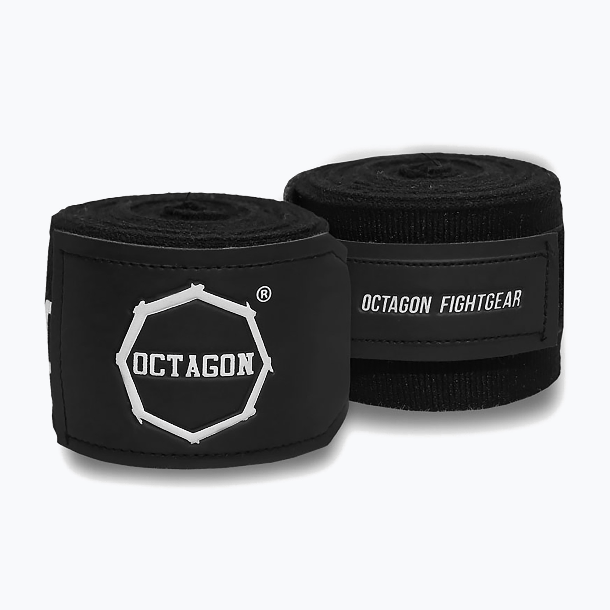 Bandaje de box Octagon Fightgear Supreme Printed 300 cm black/white