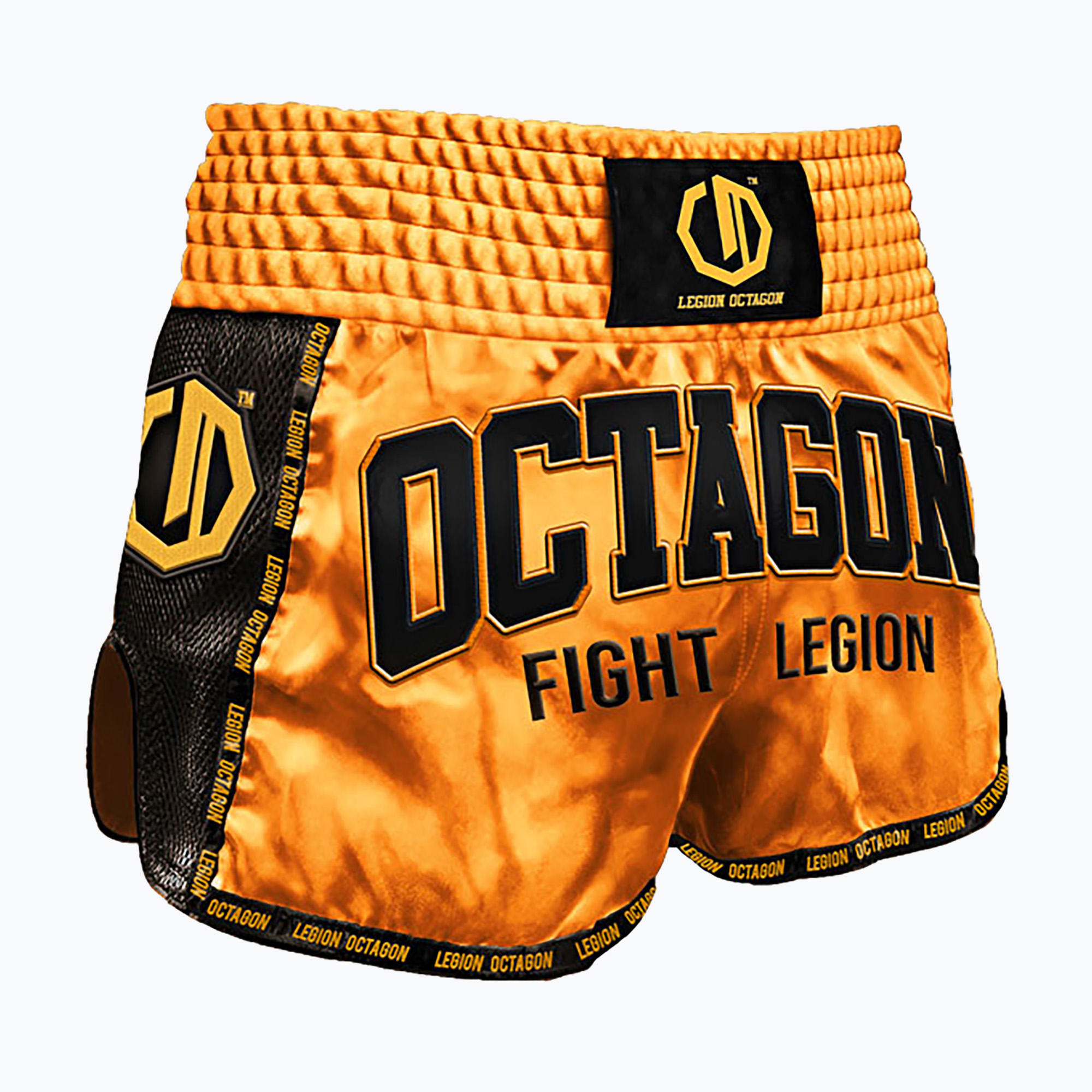 Spodenki treningowe Octagon Kickboxing/Muay Thai Legion Fight Legion Premium gold 