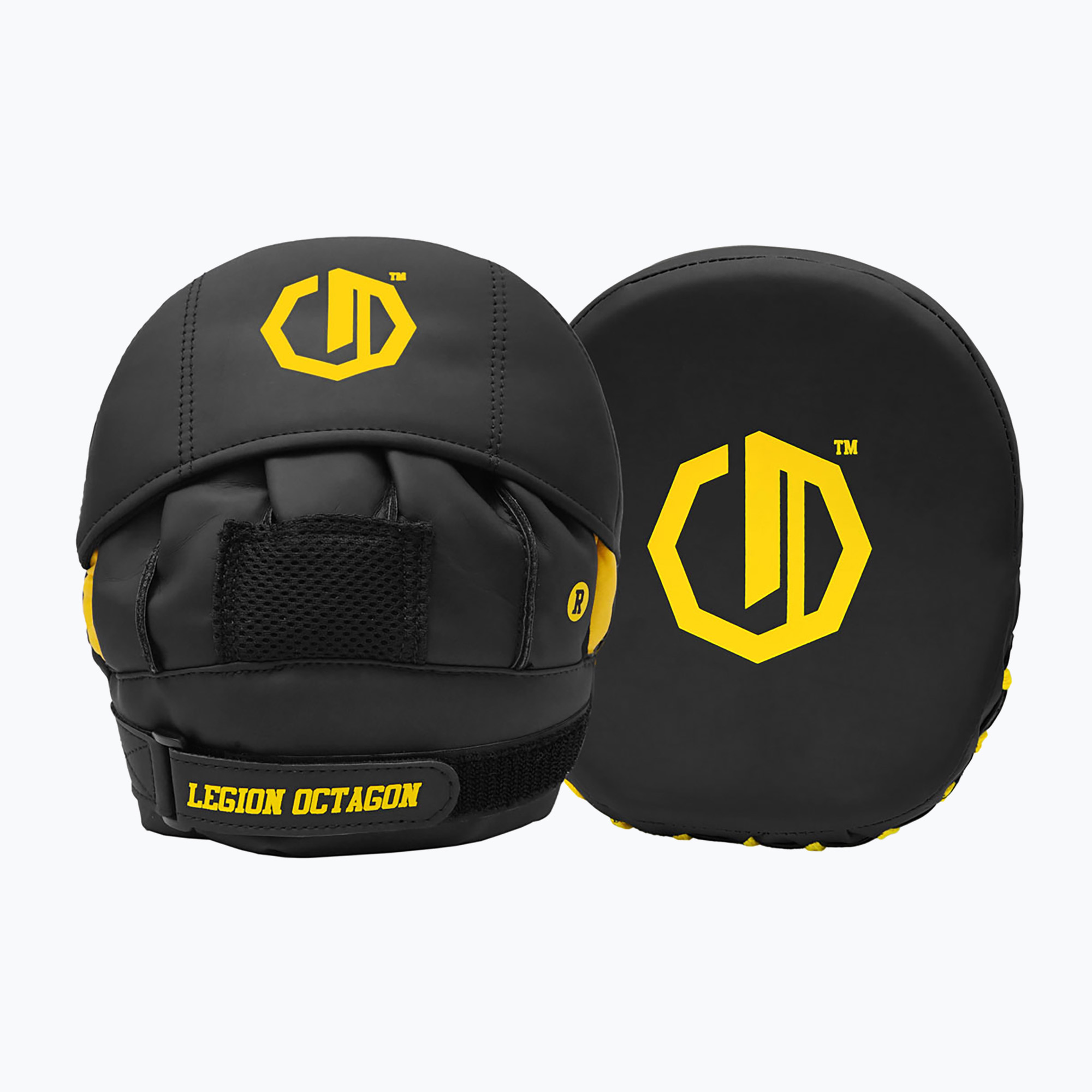 Łapy treningowe trenerskie Octagon Legion Nitro black/yellow 