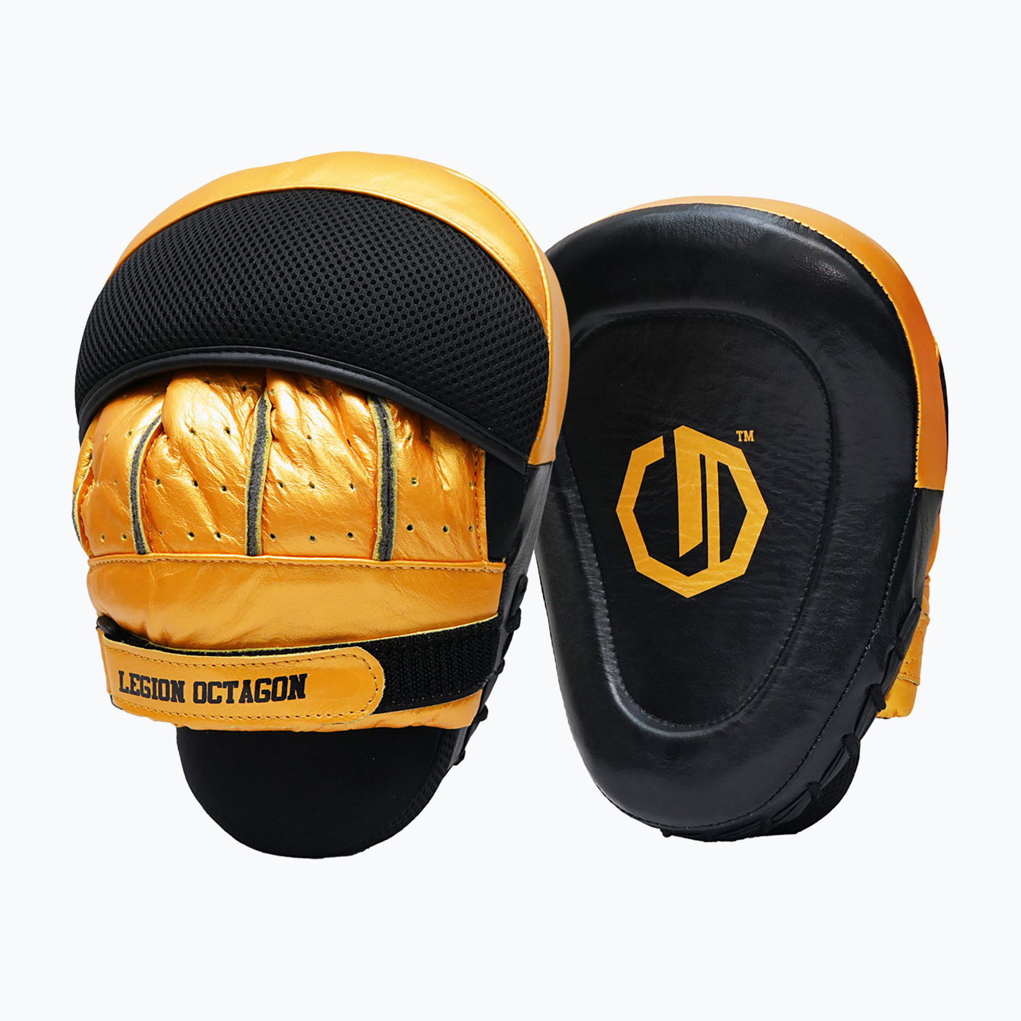 Łapy treningowe trenerskie Octagon Legion Pro Series black/gold 