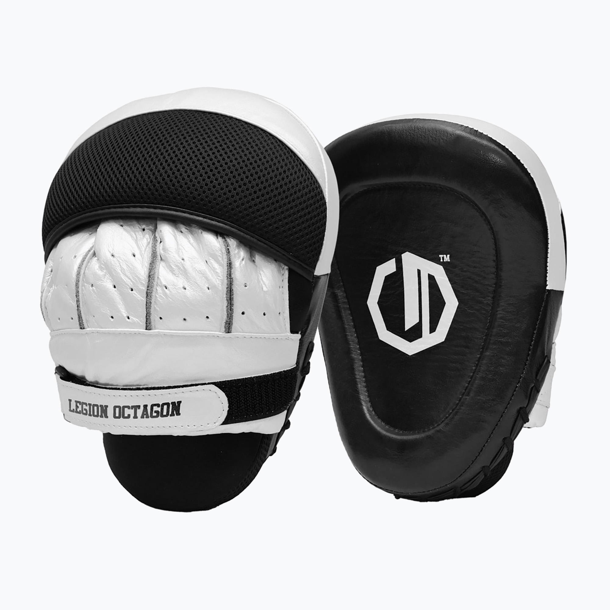 Łapy treningowe trenerskie Octagon Legion Pro Series black/white 
