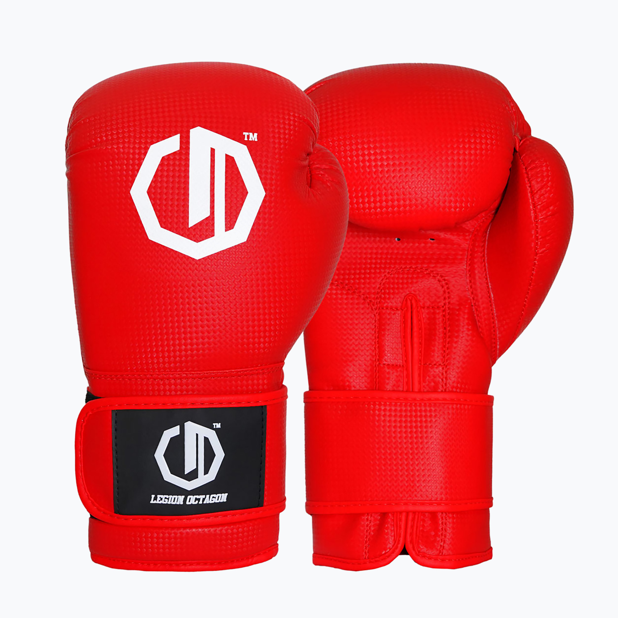 Rękawice bokserskie Octagon Legion Kevlar red 
