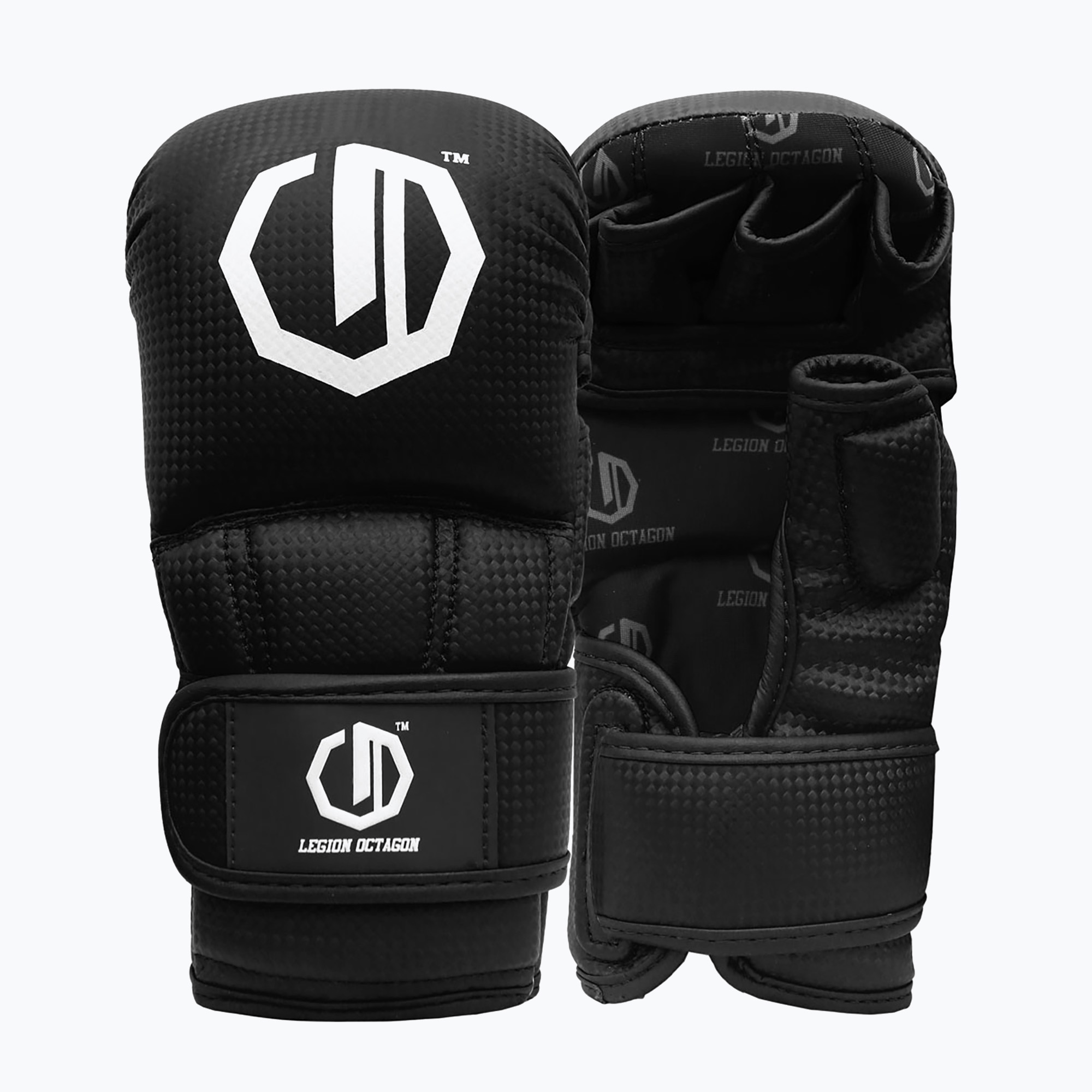 Rękawice sparingowe Octagon Legion Kevlar MMA black 
