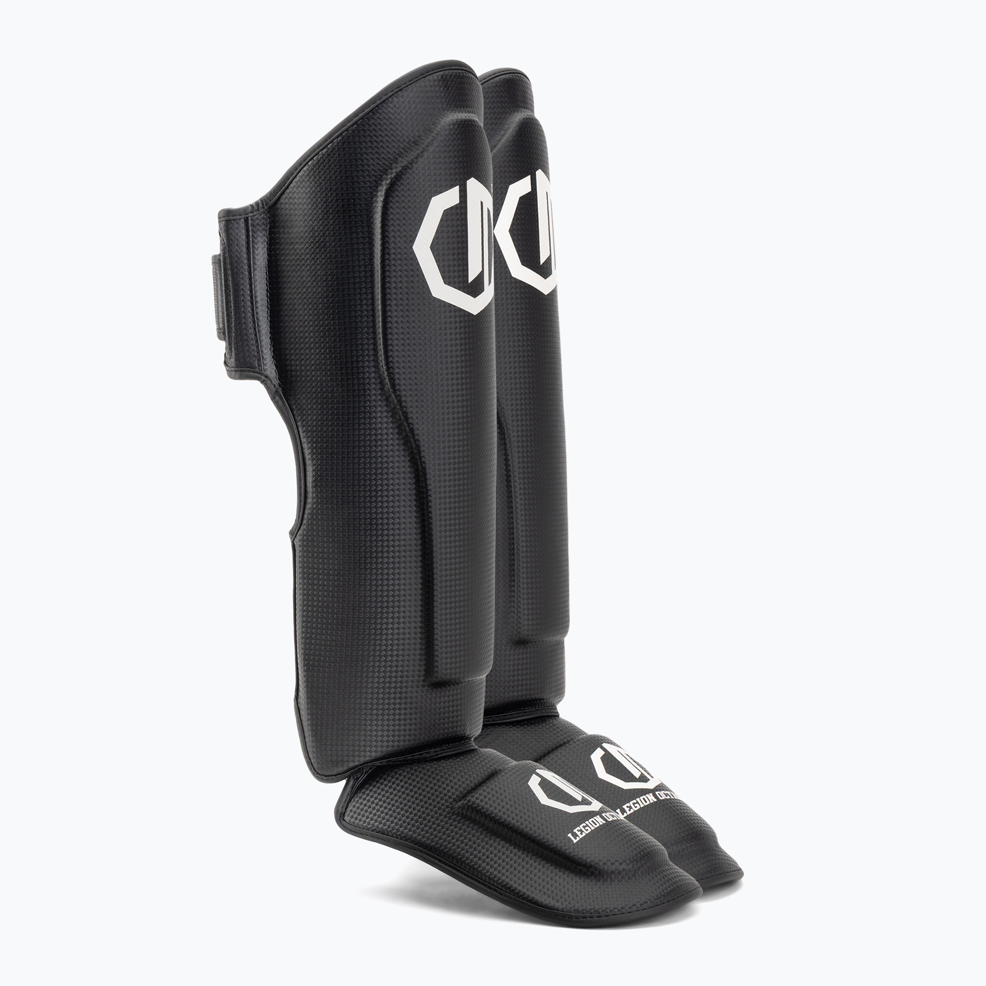 Apărători de tibii și picioare Octagon Legion Kevlar black