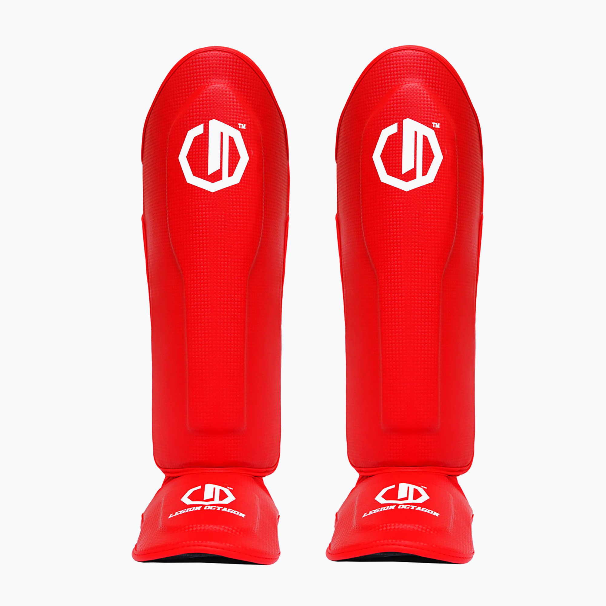 Ochraniacze piszczeli i stóp Octagon Legion Kevlar red 