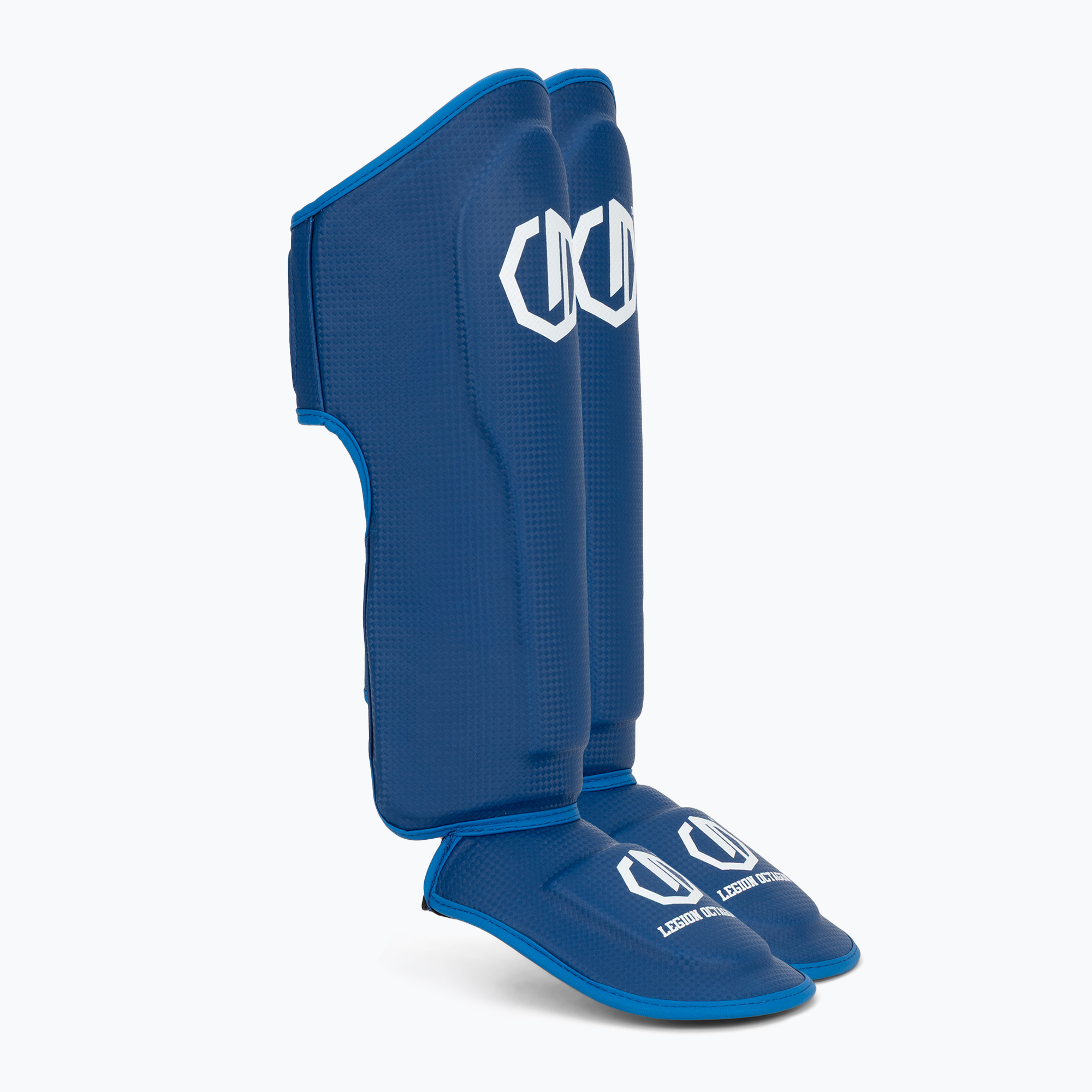 Apărători tibii și picioare Octagon Legion Kevlar blue