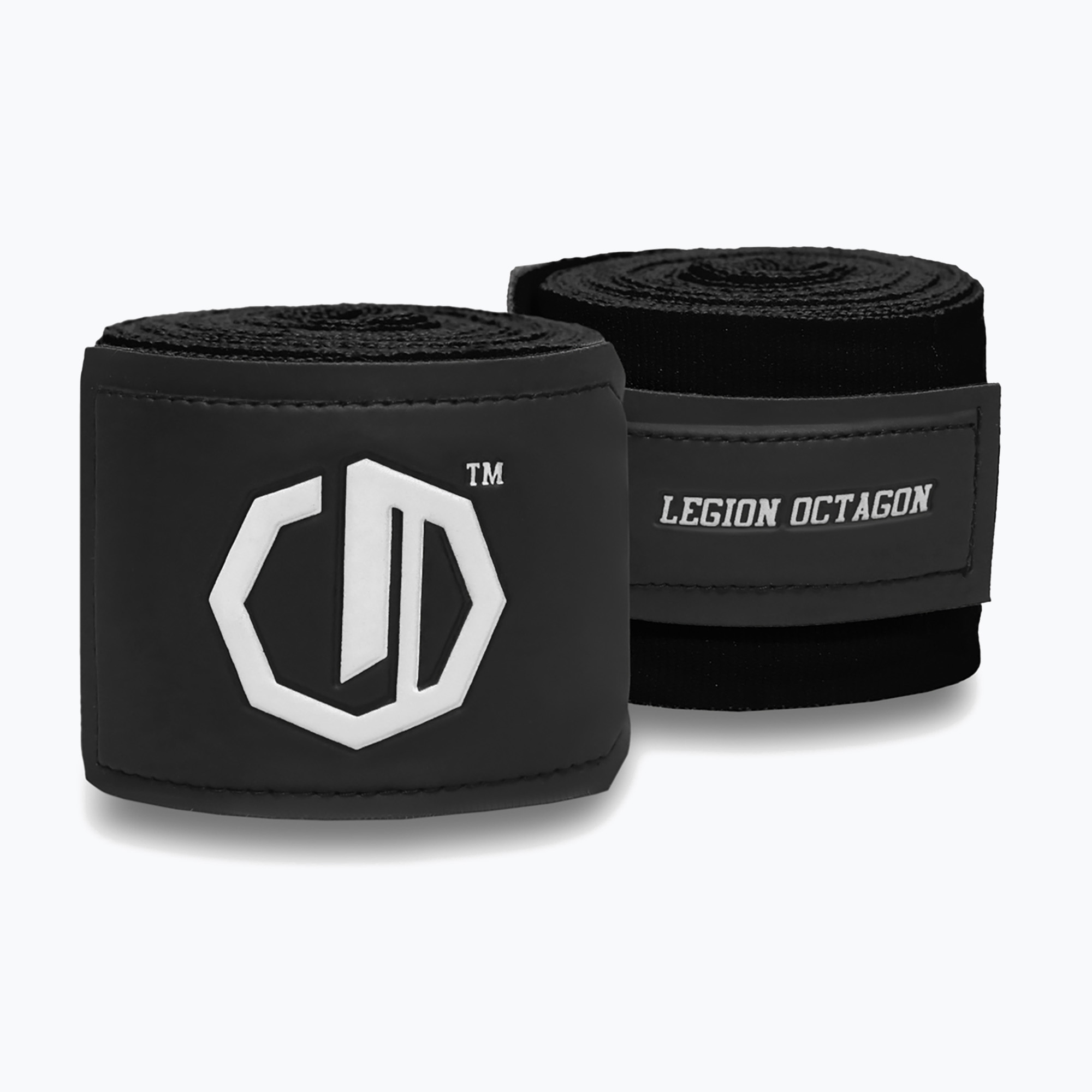 Bandaje de box Octagon Legion Supreme 400 cm black/white