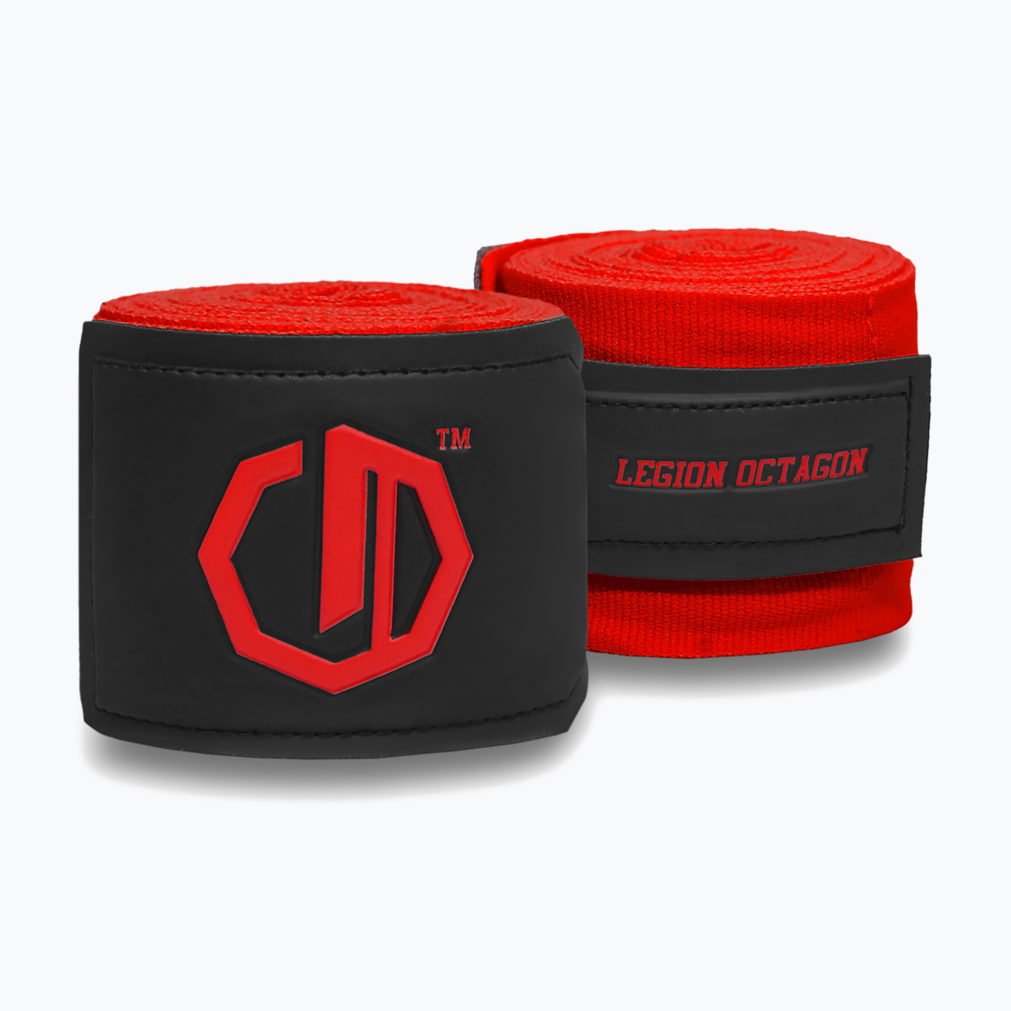 Bandaje de box Octagon Legion Supreme 400 cm red