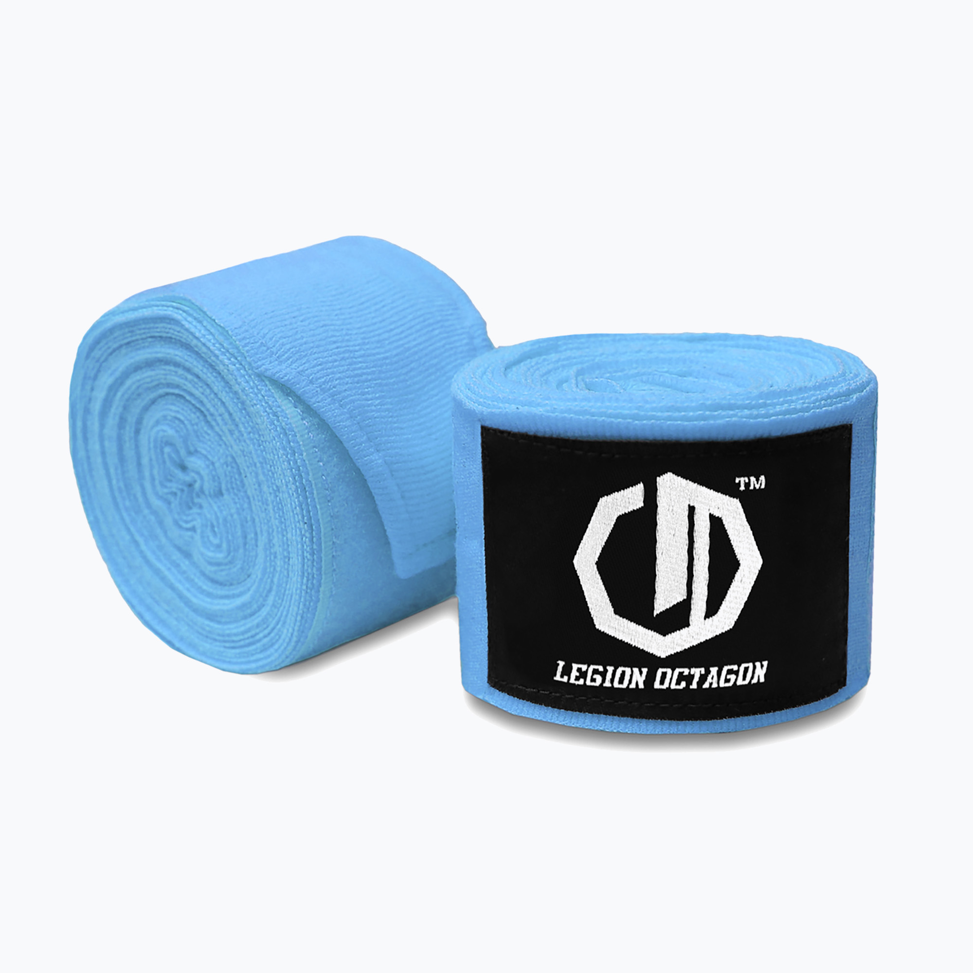 Bandaje de box Octagon Legion Standard 400 cm light blue
