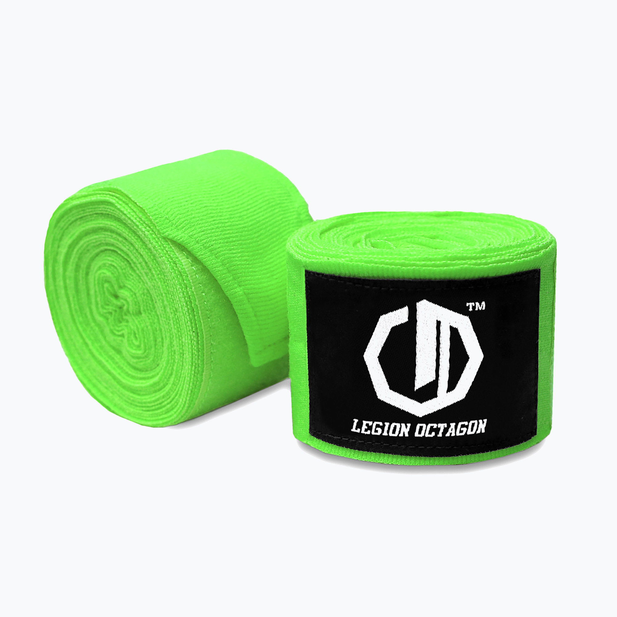 Bandaje de box Octagon Legion Standard 400 cm light green