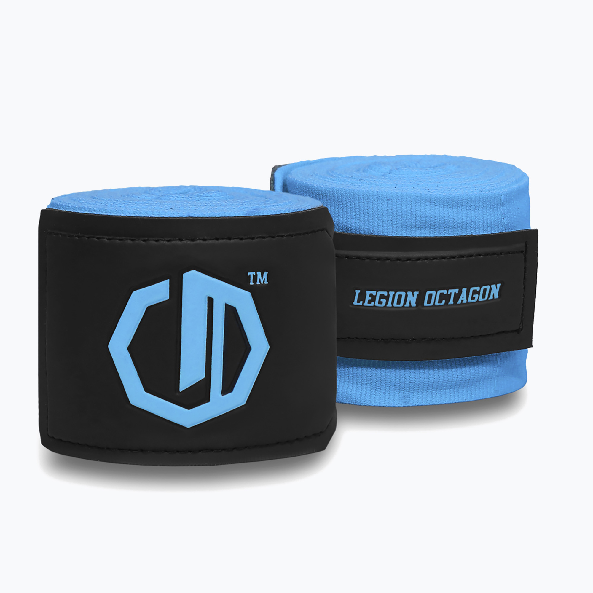 Bandaje de box Octagon Legion Supreme 500 cm light blue