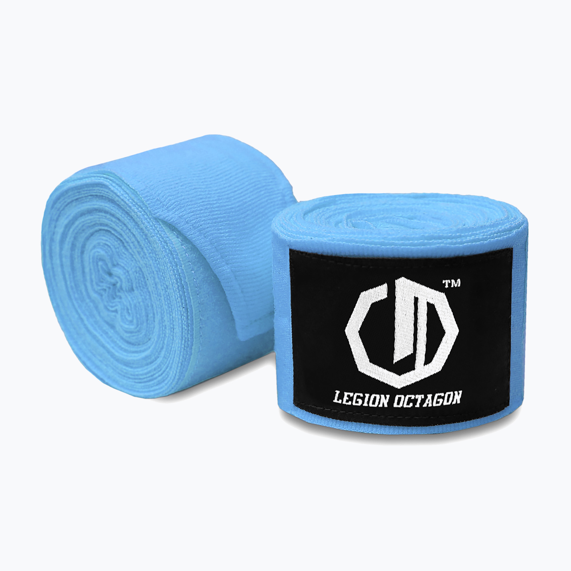 Bandaje de box Octagon Legion Standard 300 cm light blue