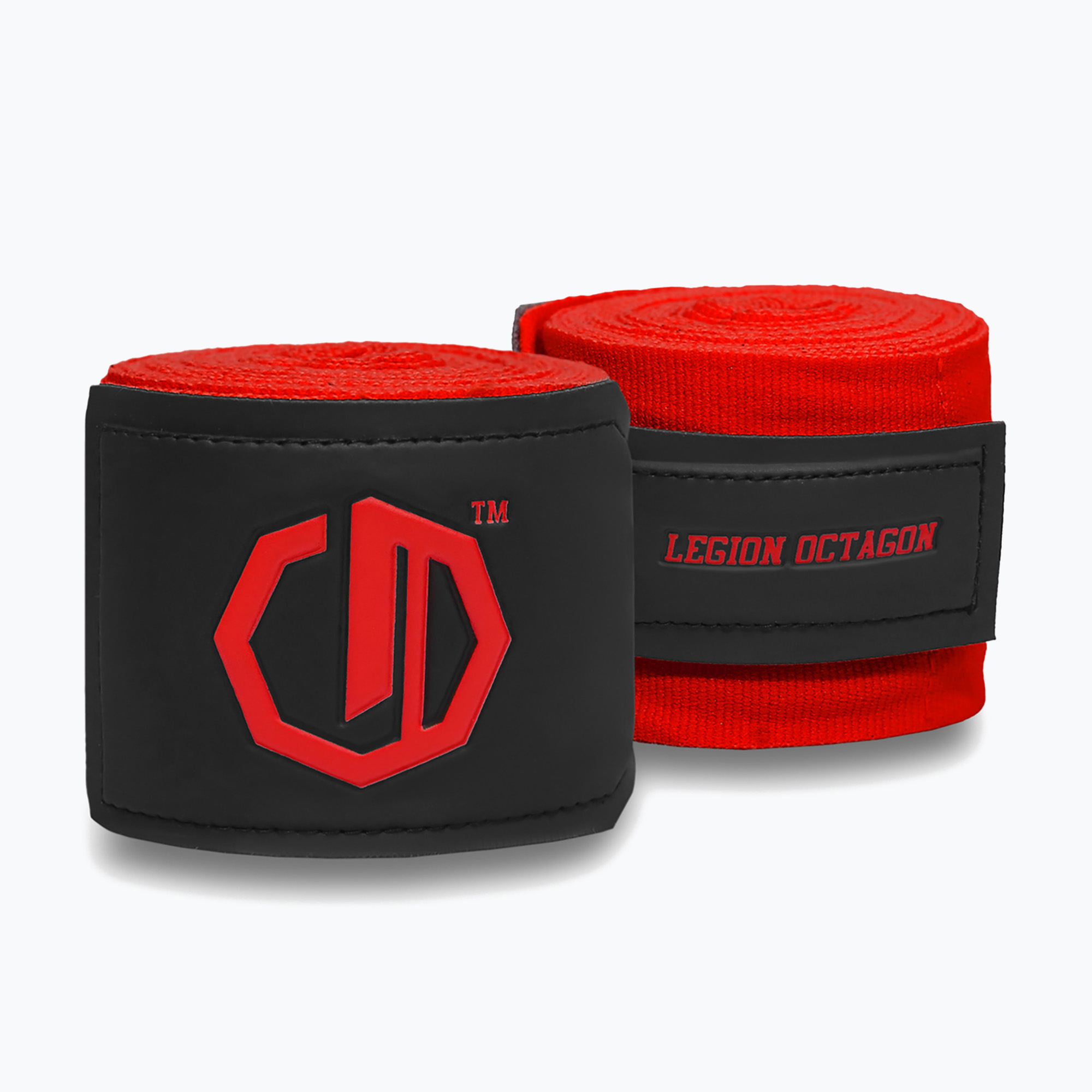 Bandaje de box Octagon Legion Supreme 500 cm red
