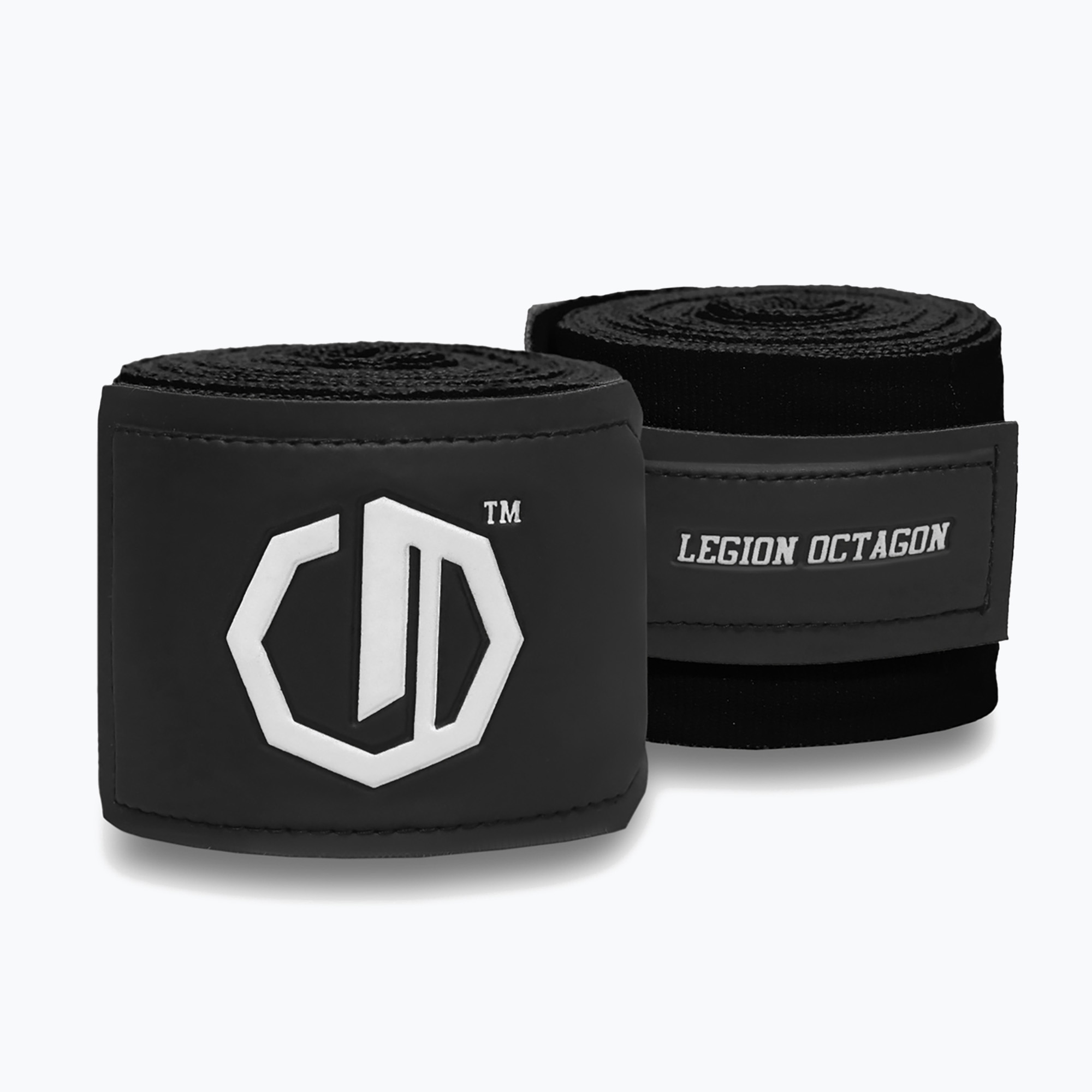 Bandaje de box Octagon Legion Supreme 500 cm black/white