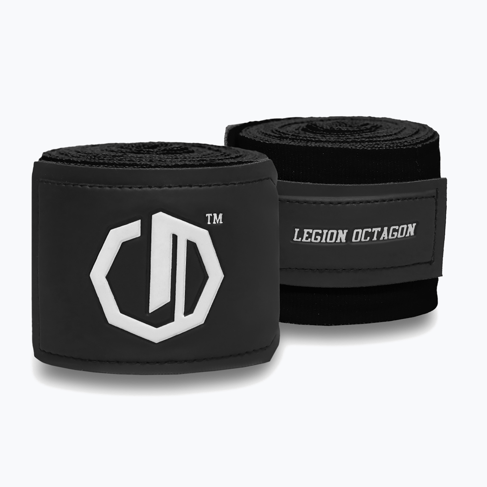 Bandaje de box Octagon Legion Supreme 300 cm black/white