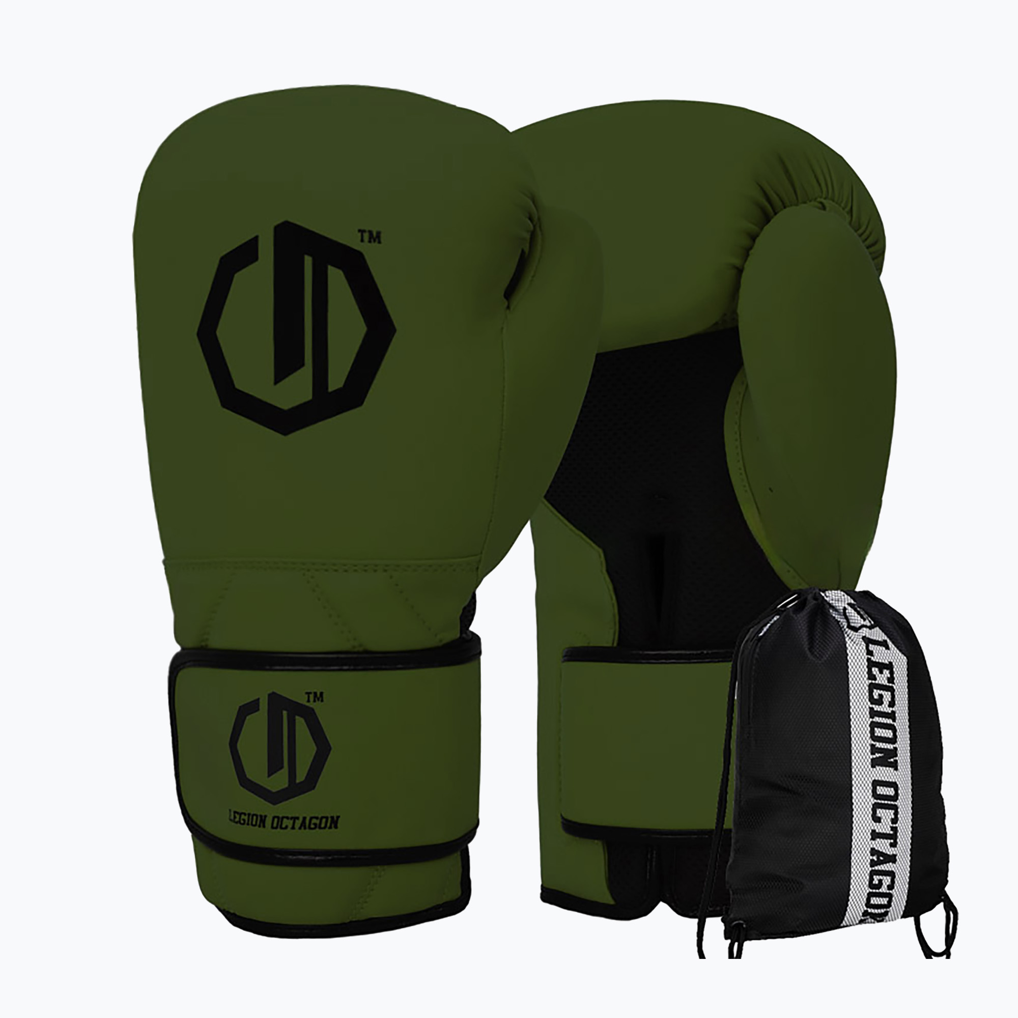 Боксови ръкавици Octagon Legion Enforcer   чувал dark green