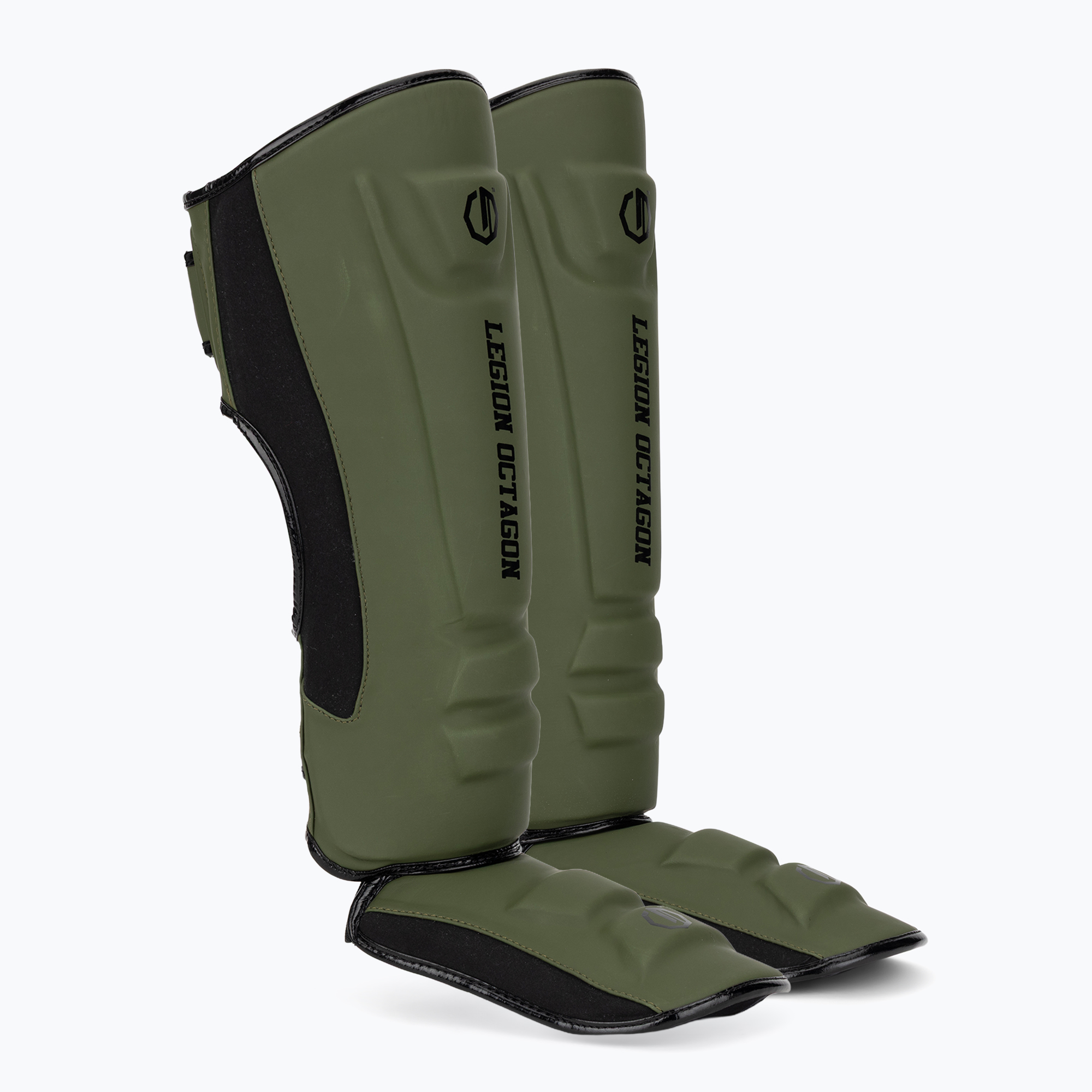 Протектори за пищял и стъпало Octagon Legion Enforcer dark green