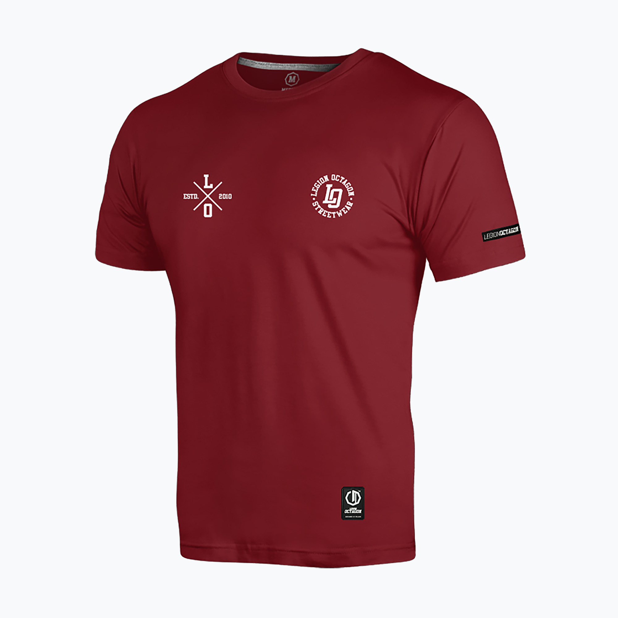 Koszulka męska Octagon Legion LO burgund 
