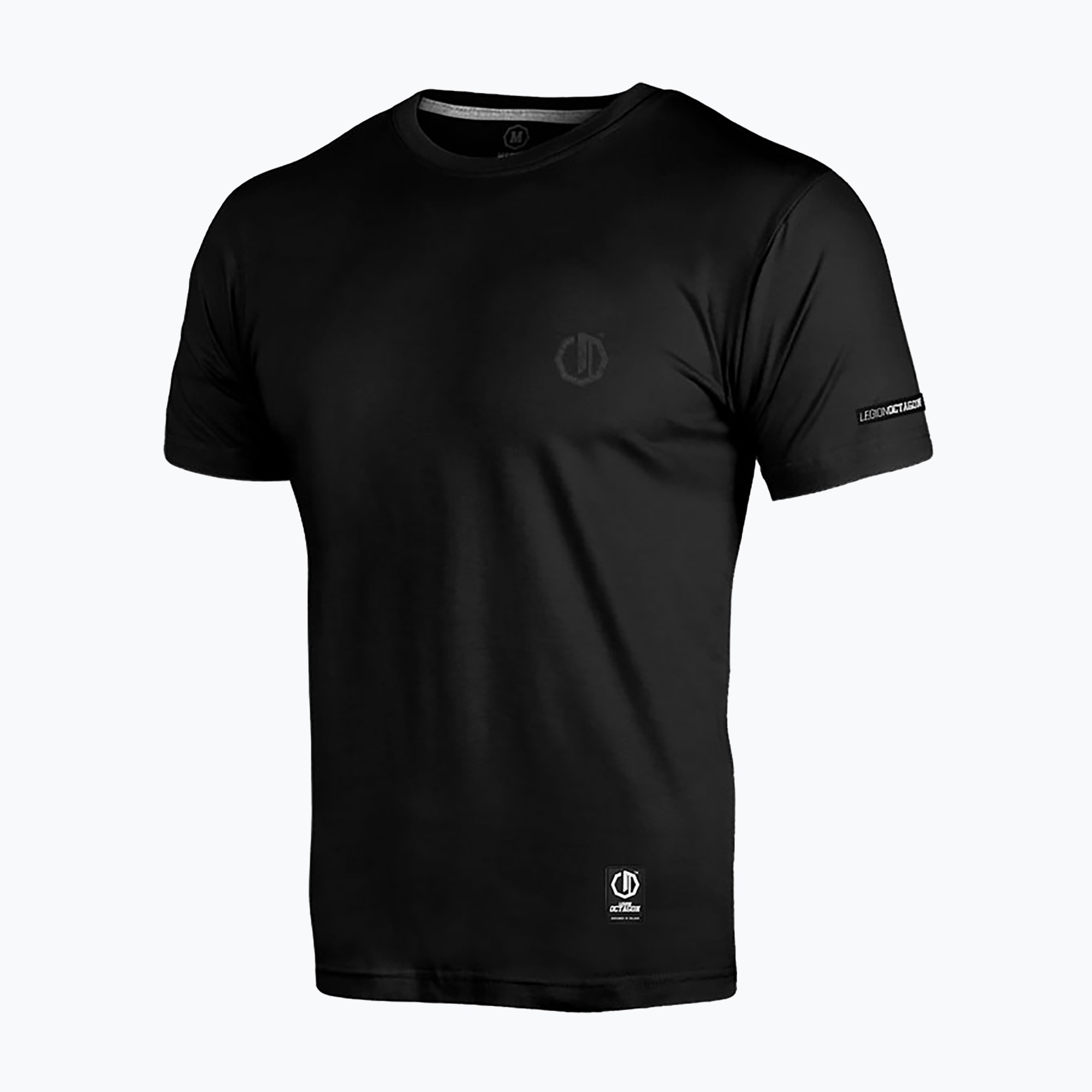 Tricou pentru bărbați Octagon Legion Big Logo black/black