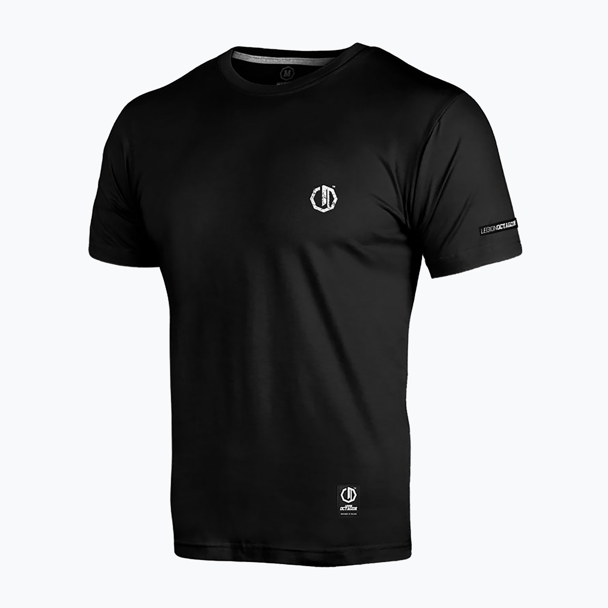 Tricou pentru bărbați Octagon Legion Big Logo black/white