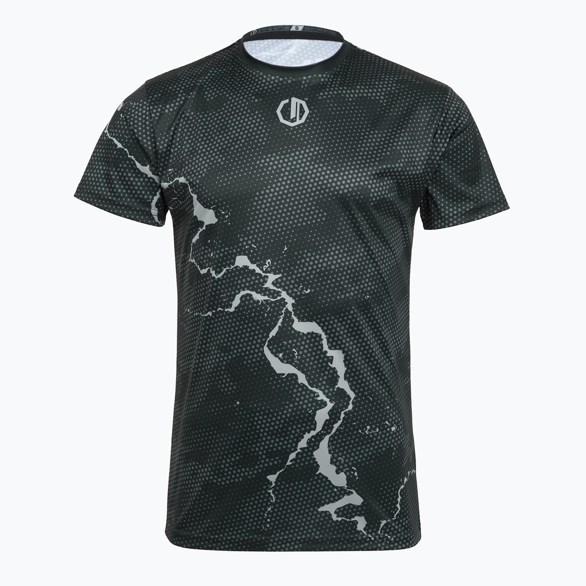 Мъжка тренировъчна тениска Octagon Marble Camo black