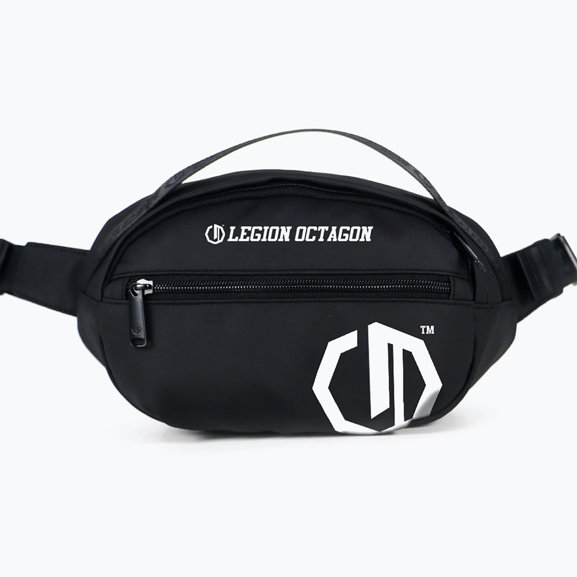 Чанта тип бананка Octagon Legion Siena black/white