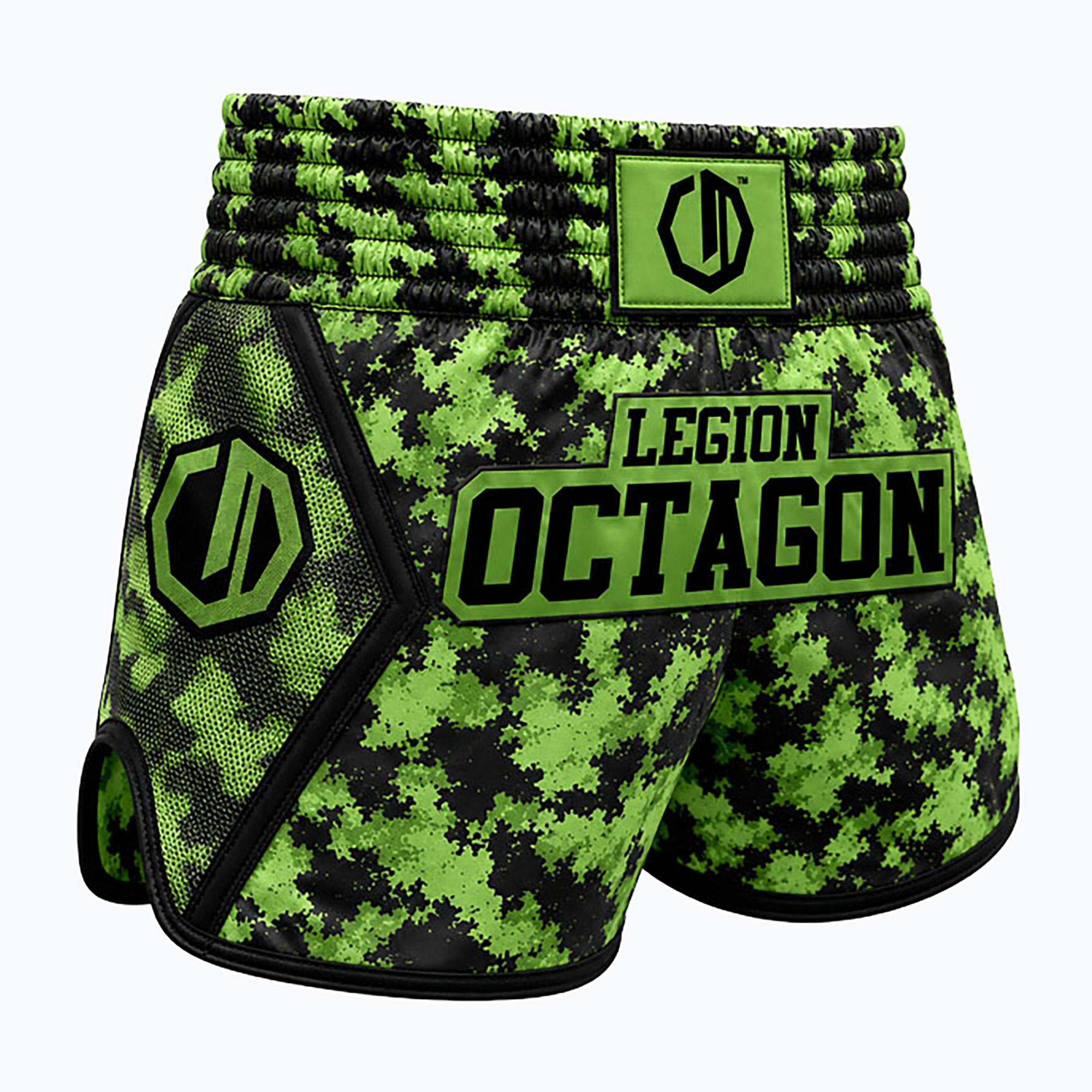 Тренировъчни шорти Octagon Legion Kickboxing/Muay Thai Premium jungle assault