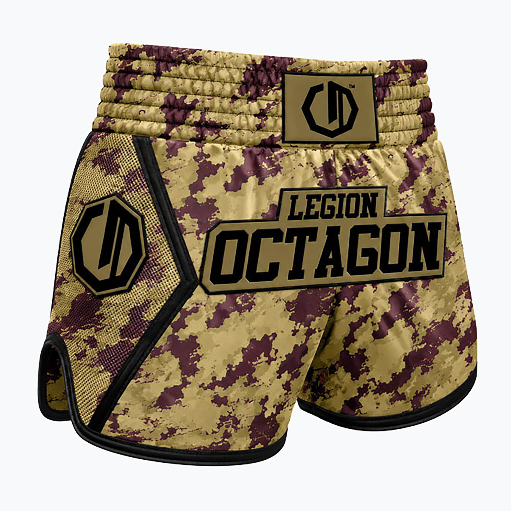 Тренировъчни шорти Octagon Legion Kickboxing/Muay Thai Premium patrol