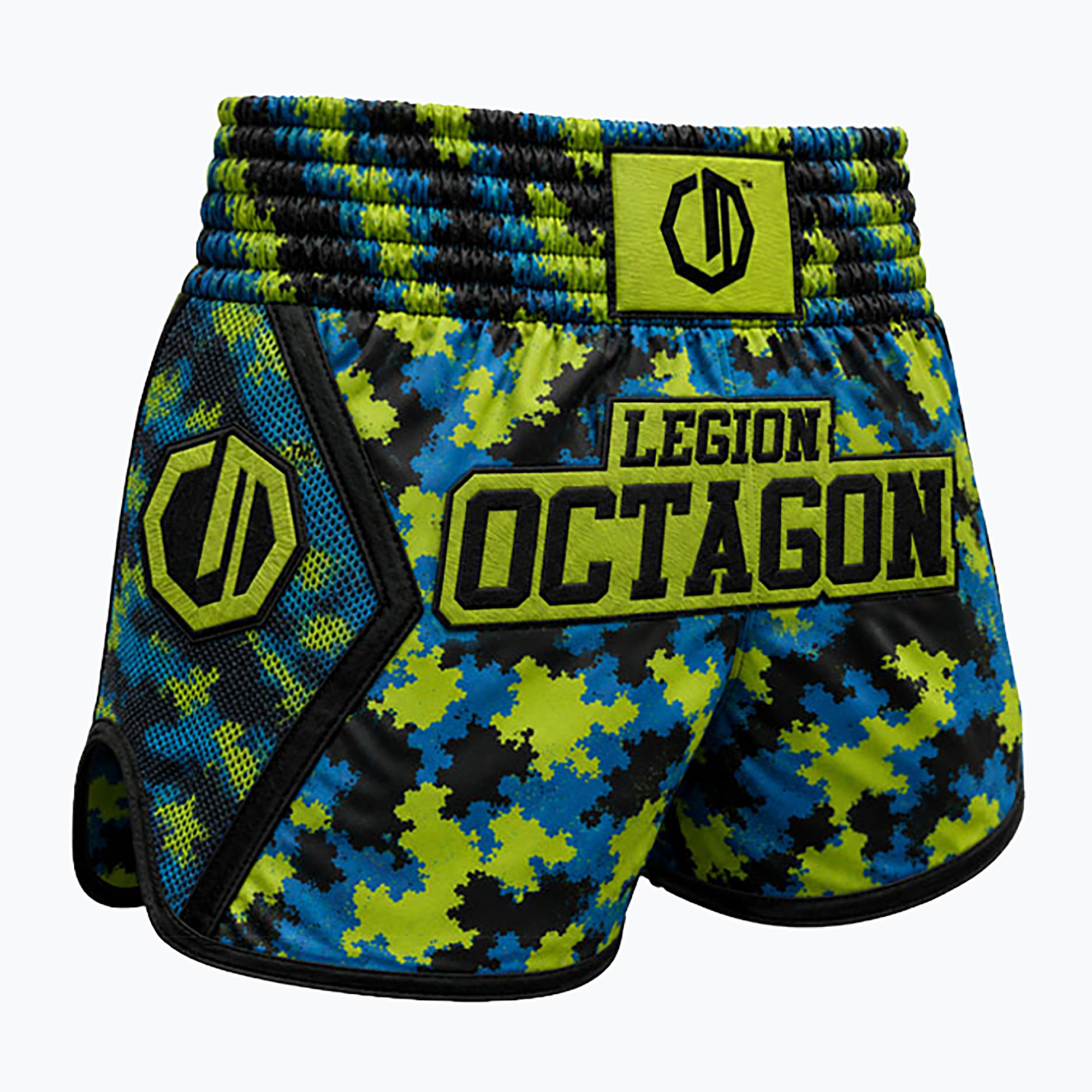 Тренировъчни шорти Octagon Legion Kickboxing/Muay Thai Premium toxic unit