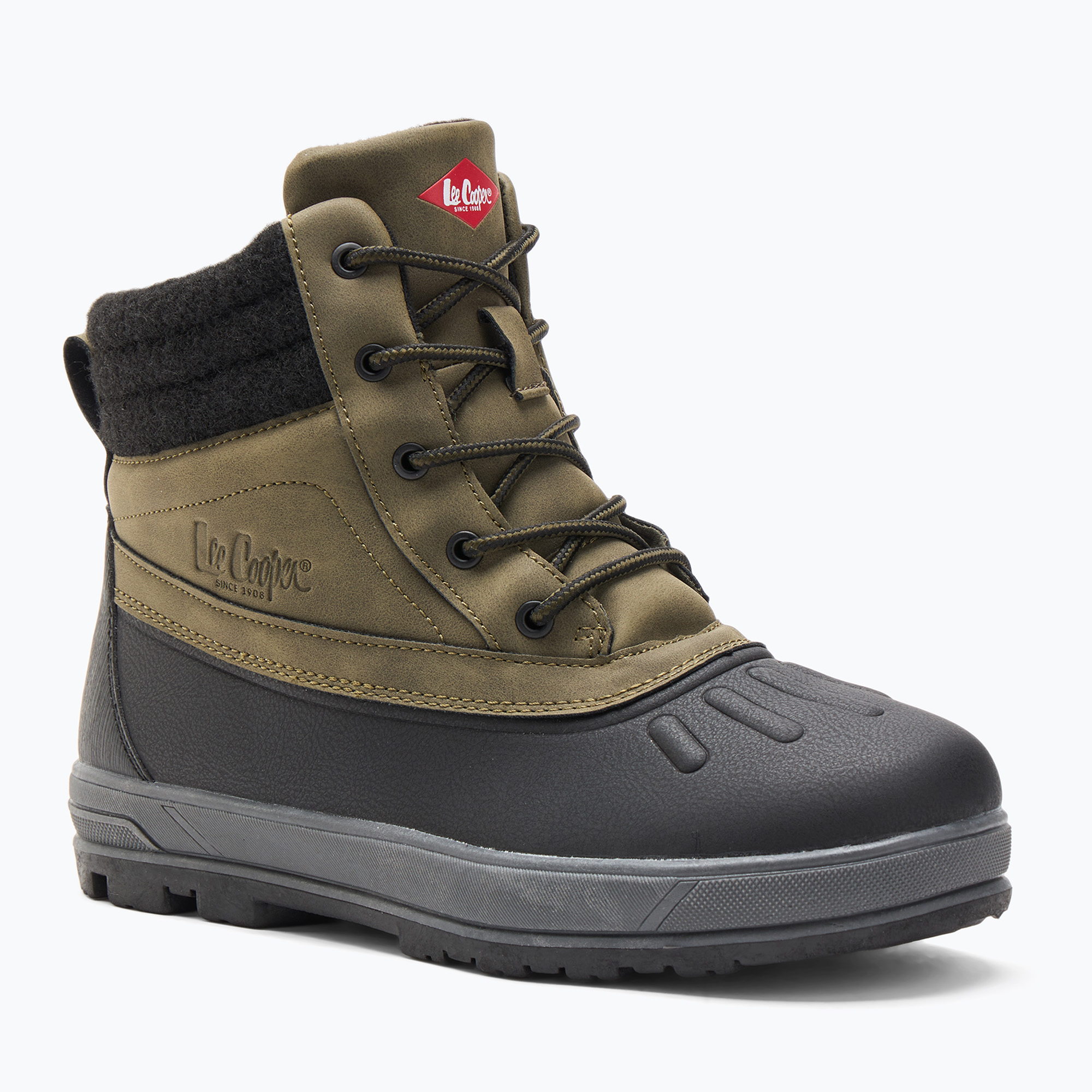 Детски ботуши за сняг Lee Cooper LCJ-24-01-2967L khaki/black