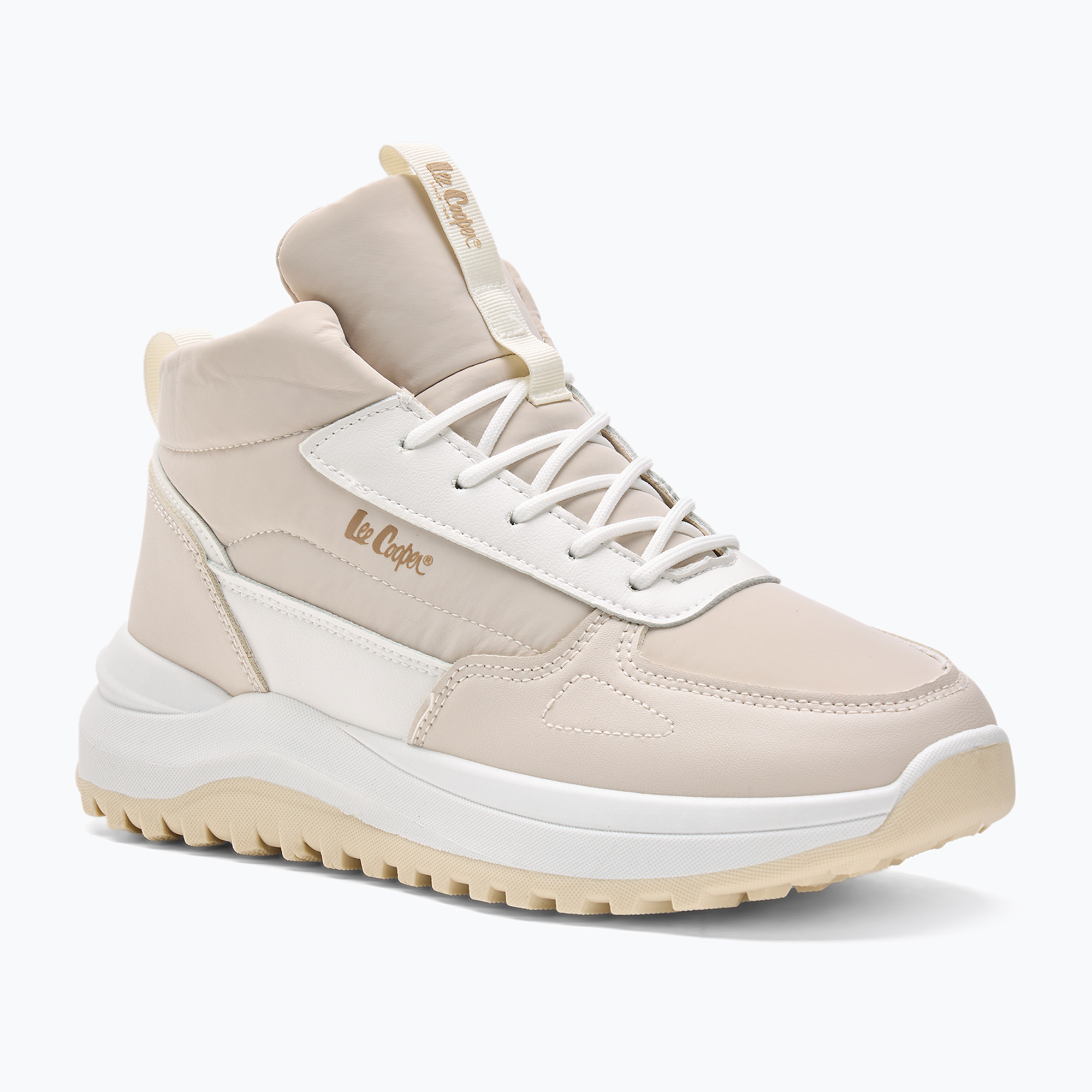 Buty damskie Lee Cooper LCJ-24-47-3157L white/beige 