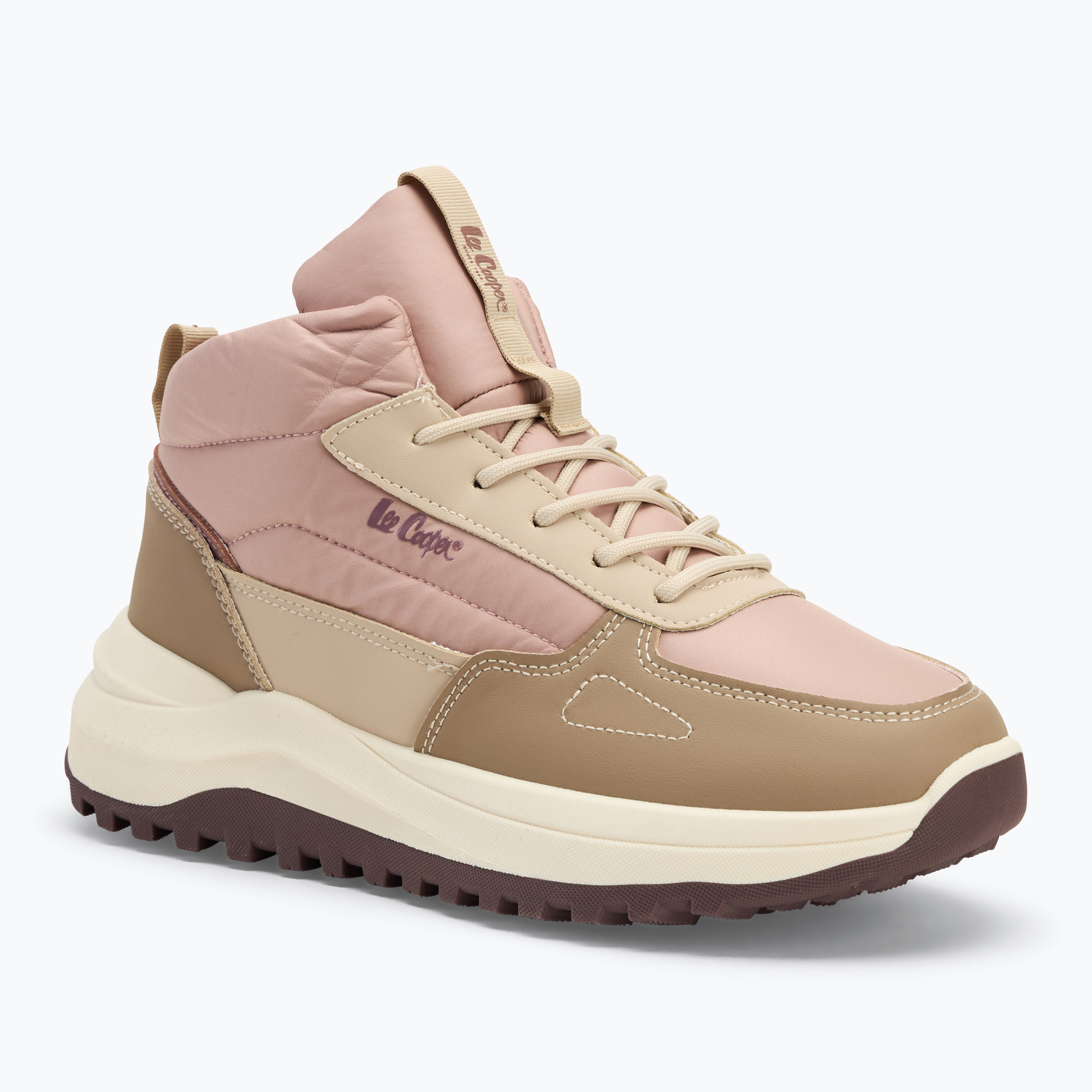 Buty damskie Lee Cooper LCJ-24-47-3159L grey/pink 