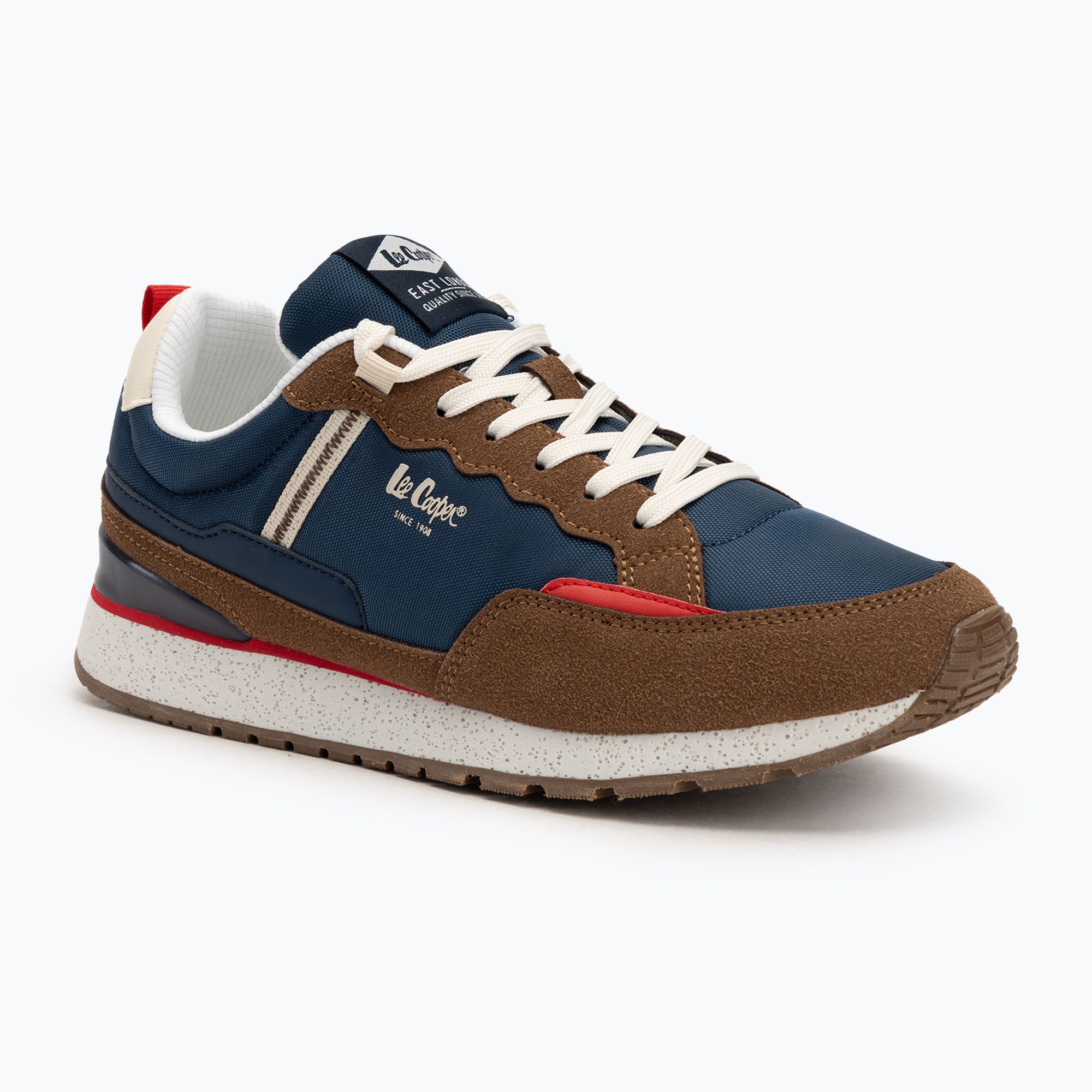 Buty męskie Lee Cooper LCW-25-03-3382MA brown/navy 