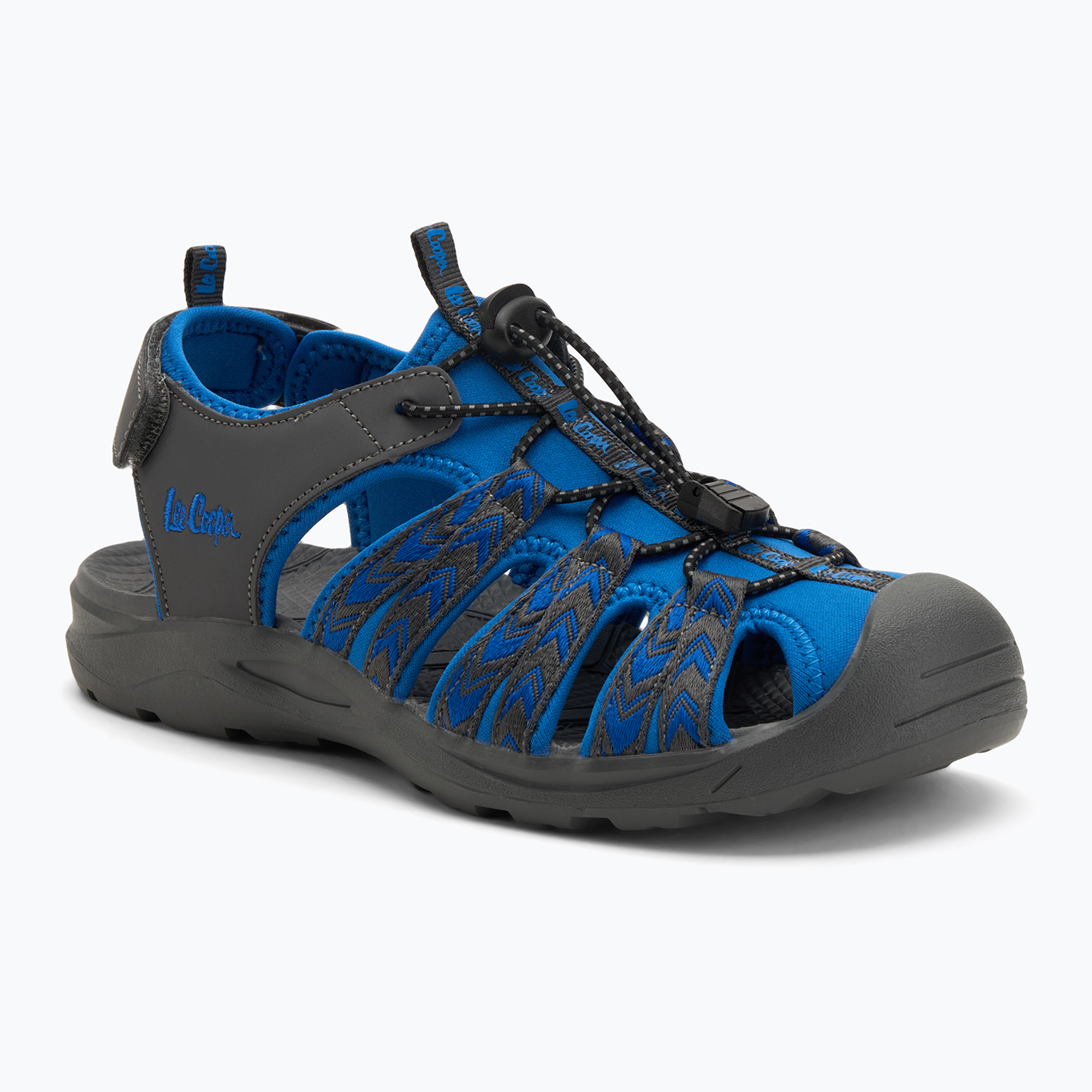 Sandały damskie Lee Cooper LCW-25-03-3401LA royal blue/grey 