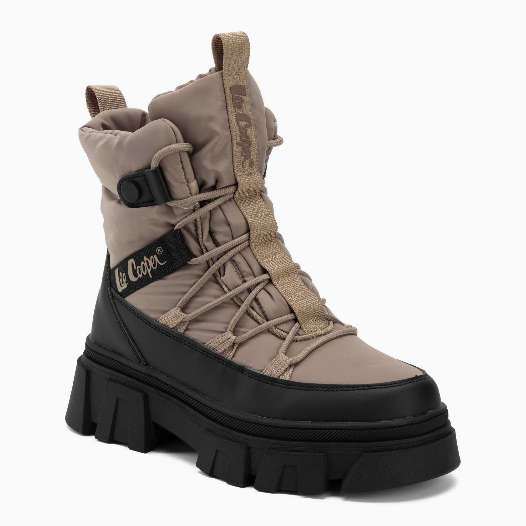 Śniegowce damskie Lee Cooper LCJ-26-01-4629LA beige | WYSYŁKA W 24H | 30 DNI NA ZWROT