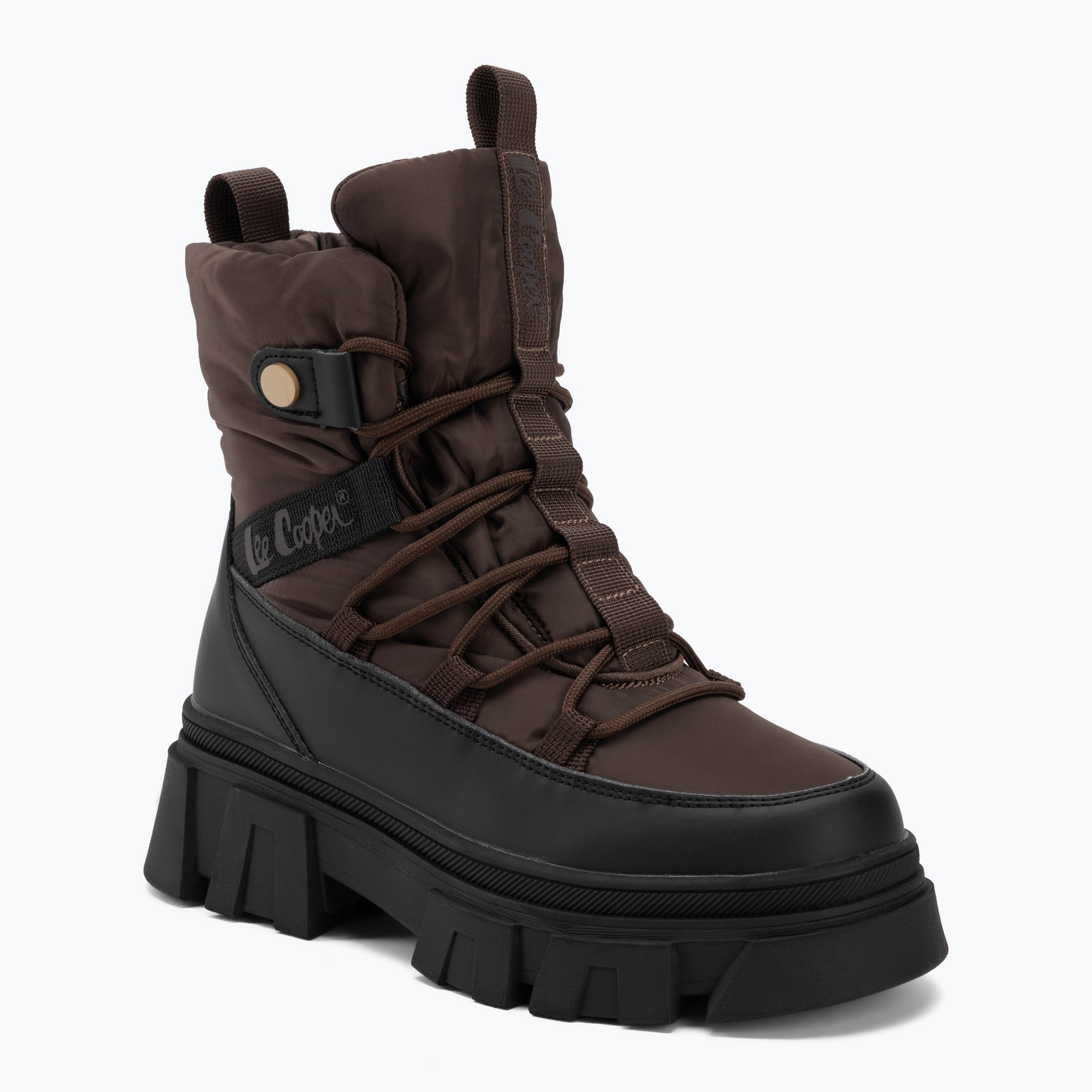 Śniegowce damskie Lee Cooper LCJ-26-01-4631LA brown | WYSYŁKA W 24H | 30 DNI NA ZWROT