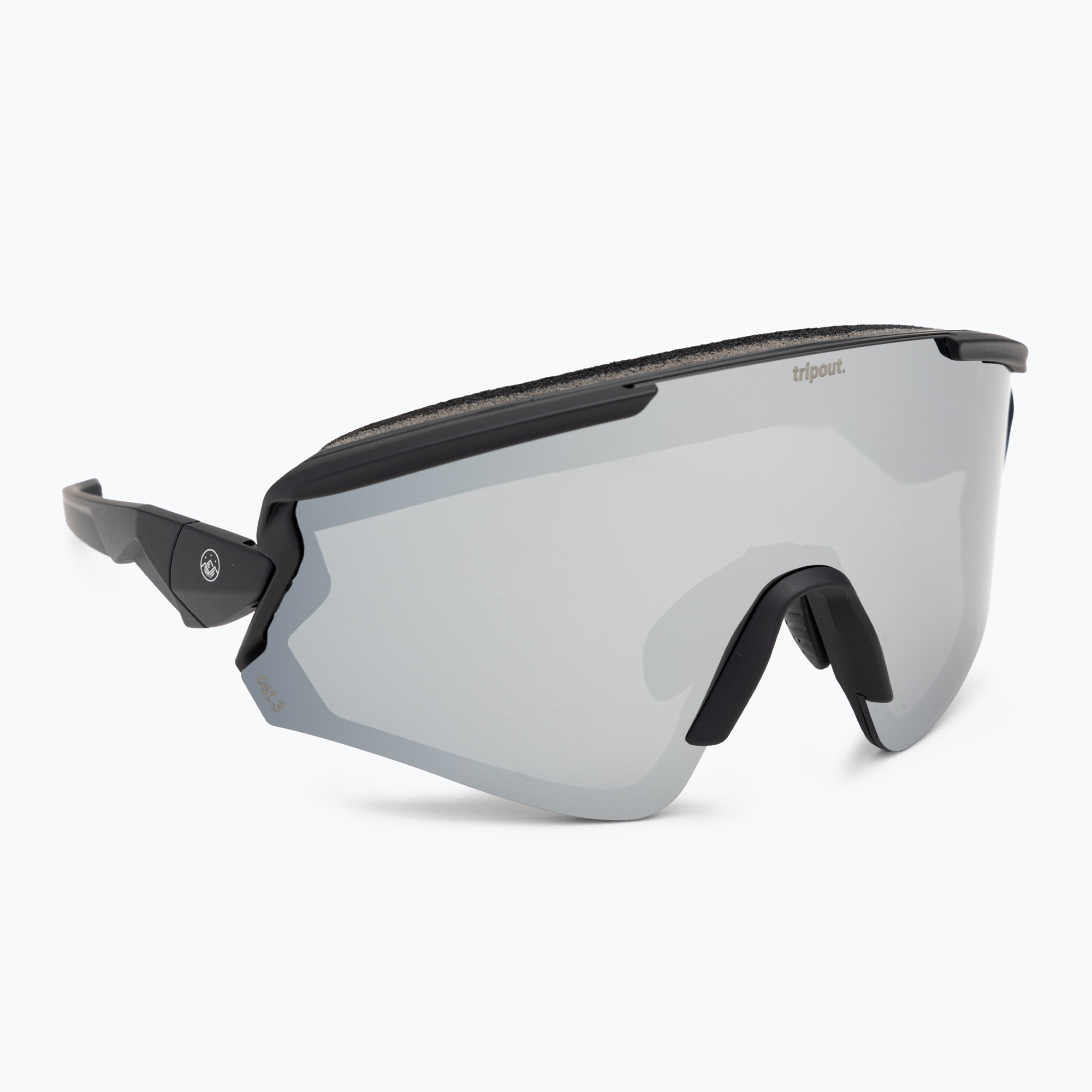Слънчеви очила Tripout Eternity black/dark silver axiom