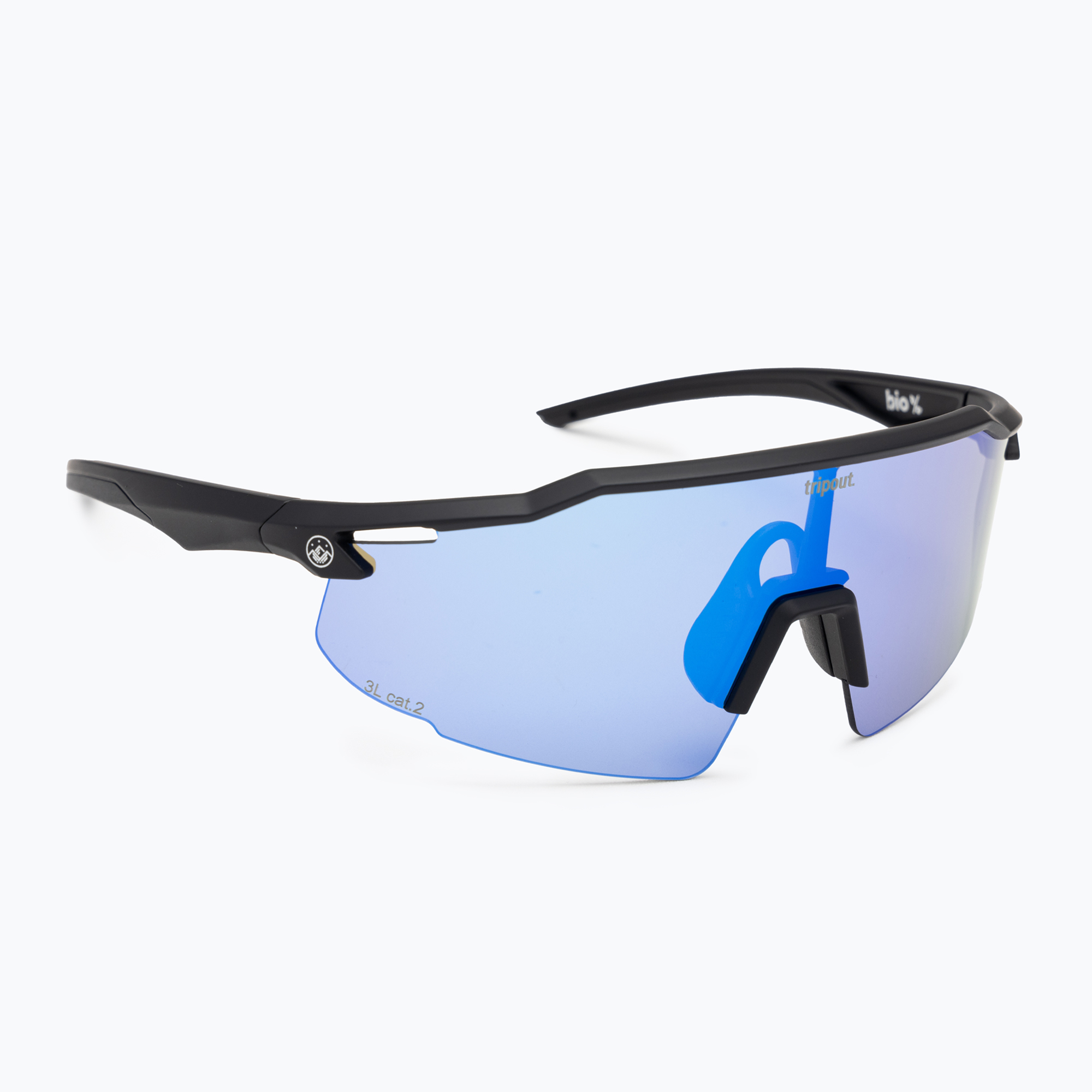 Slnečné okuliare Tripout Run black/blue axiom
