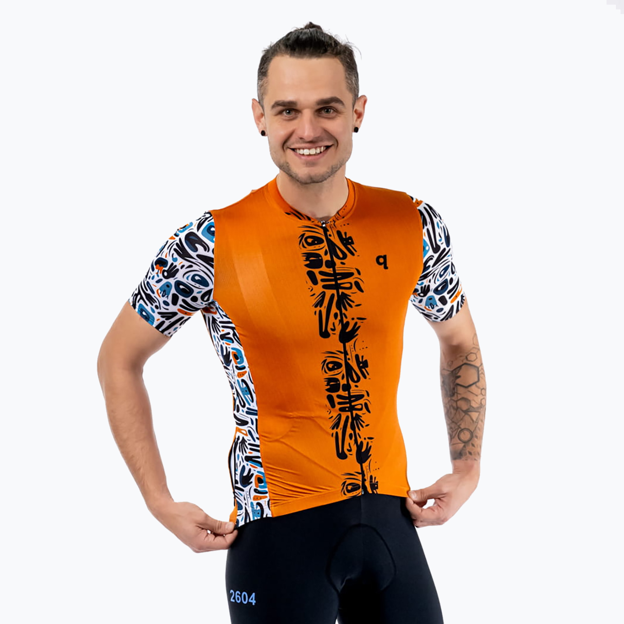 Мъжко колоездачно трико Quest Ethnic