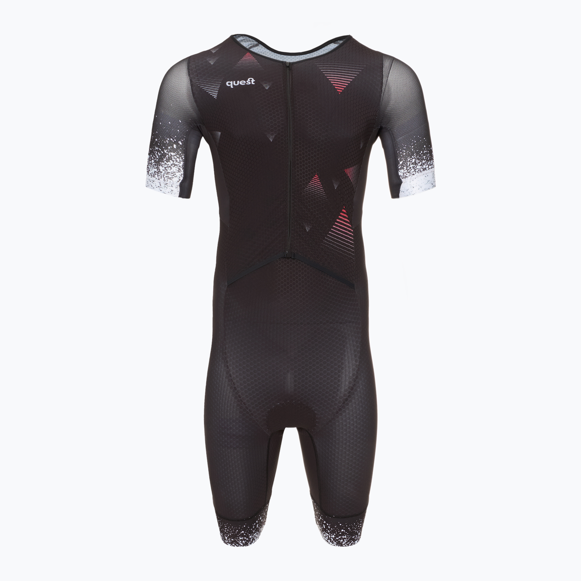 Quest AerodynamicX Ultra black men's triathlon suit (L)