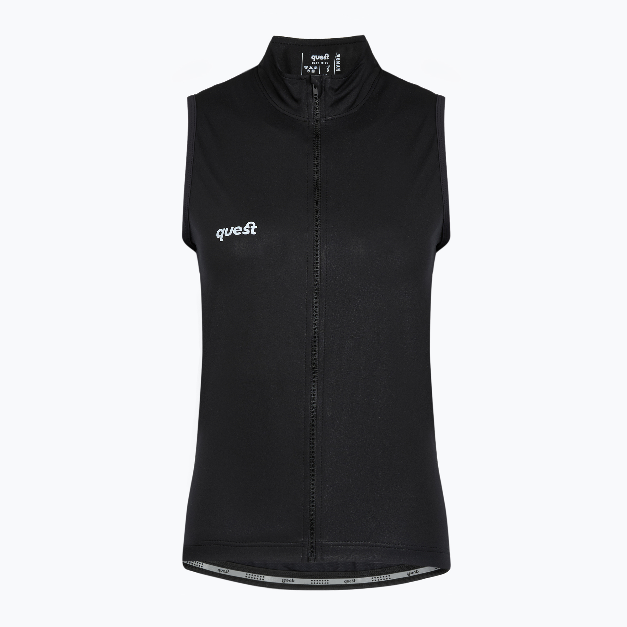 Дамска велосипедна жилетка Quest Summer black