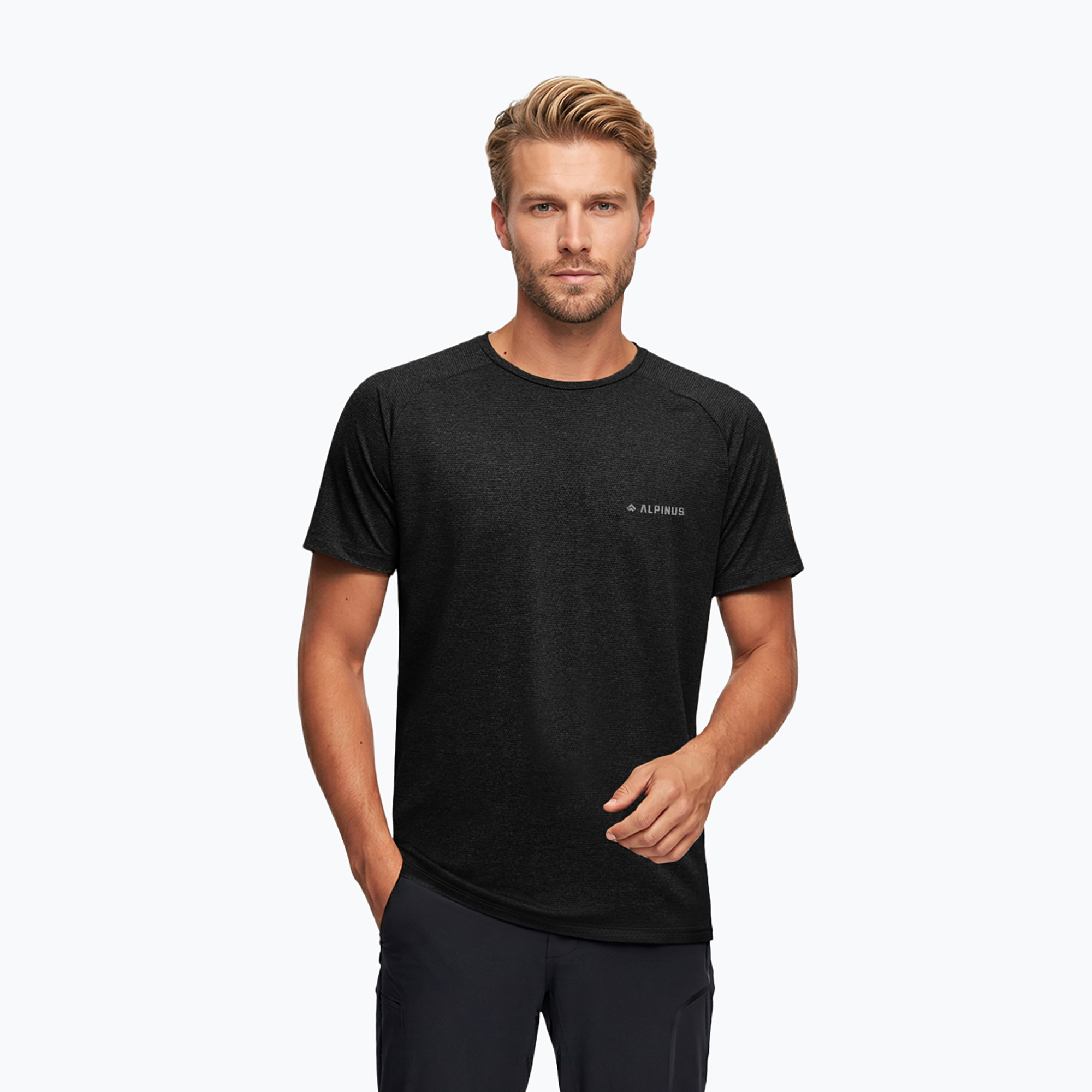 Tricou pentru bărbați Alpinus Dirfi negru