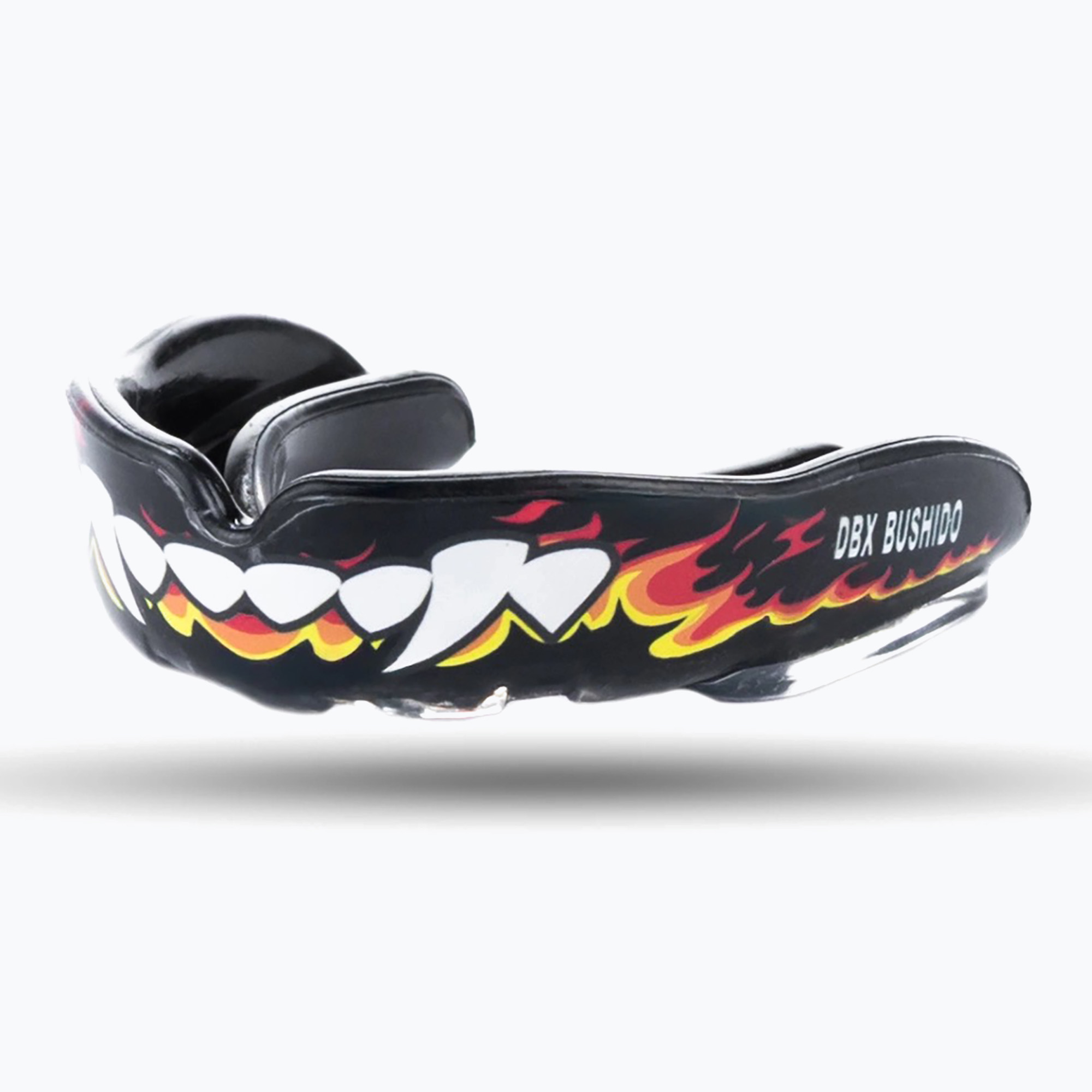 Протектор за челюст DBX BUSHIDO Flame HydraGel black/white/yellow
