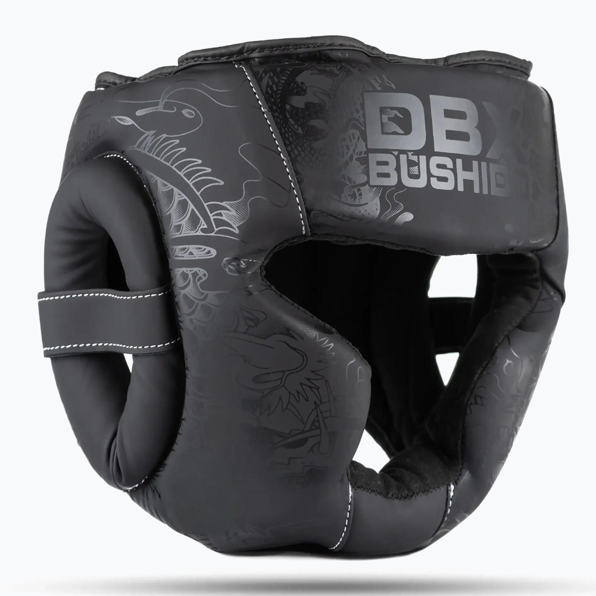 Боксова каска DBX BUSHIDO Black Dragon black/dragon