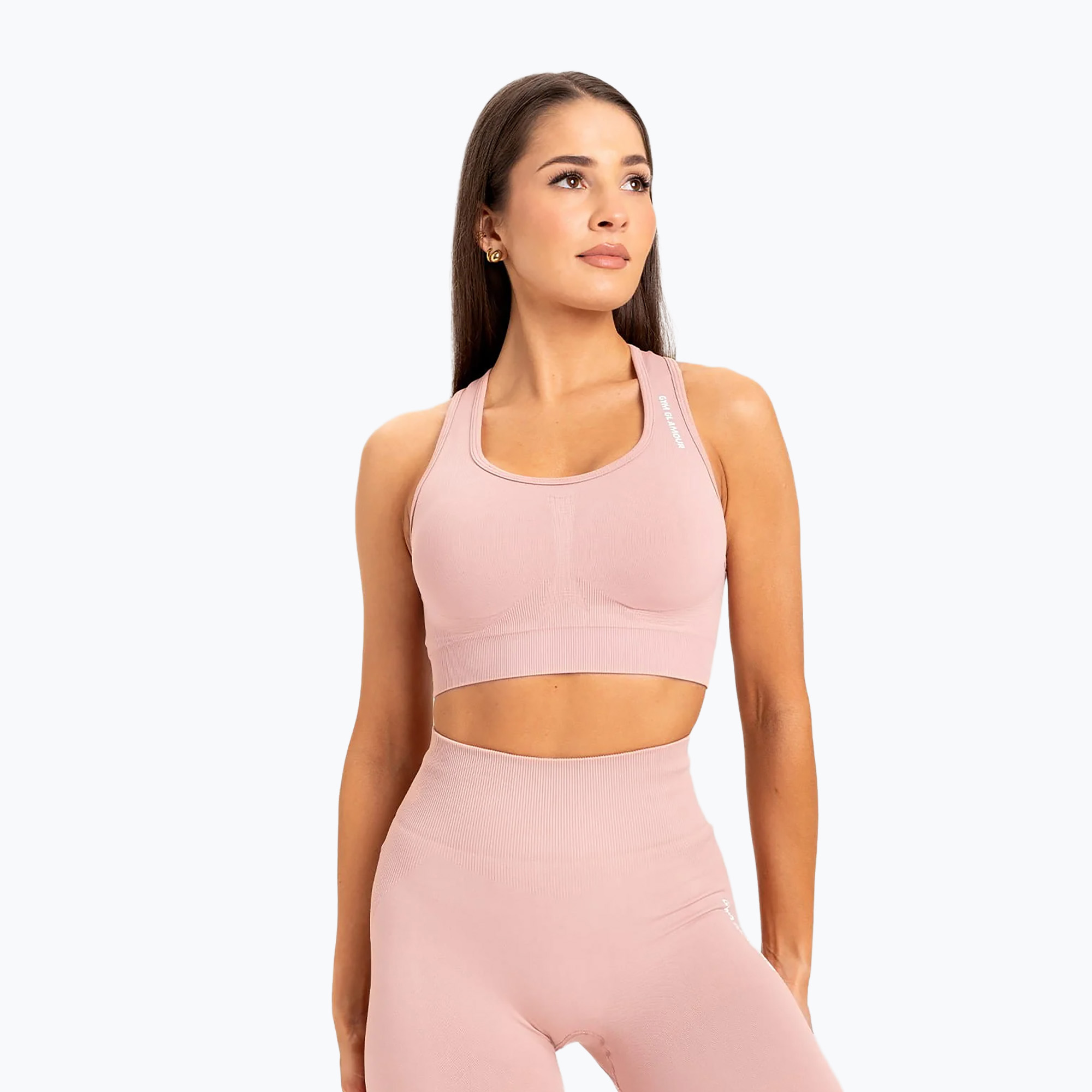 Gym Glamour Compress Rose Tan 462 фитнес сутиен