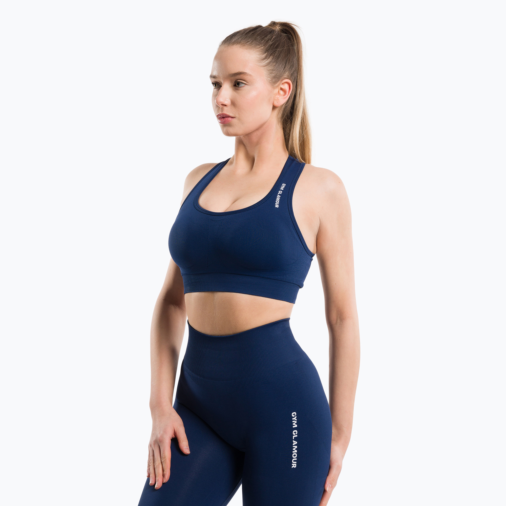 Biustonosz treningowy Gym Glamour Compress night sky 
