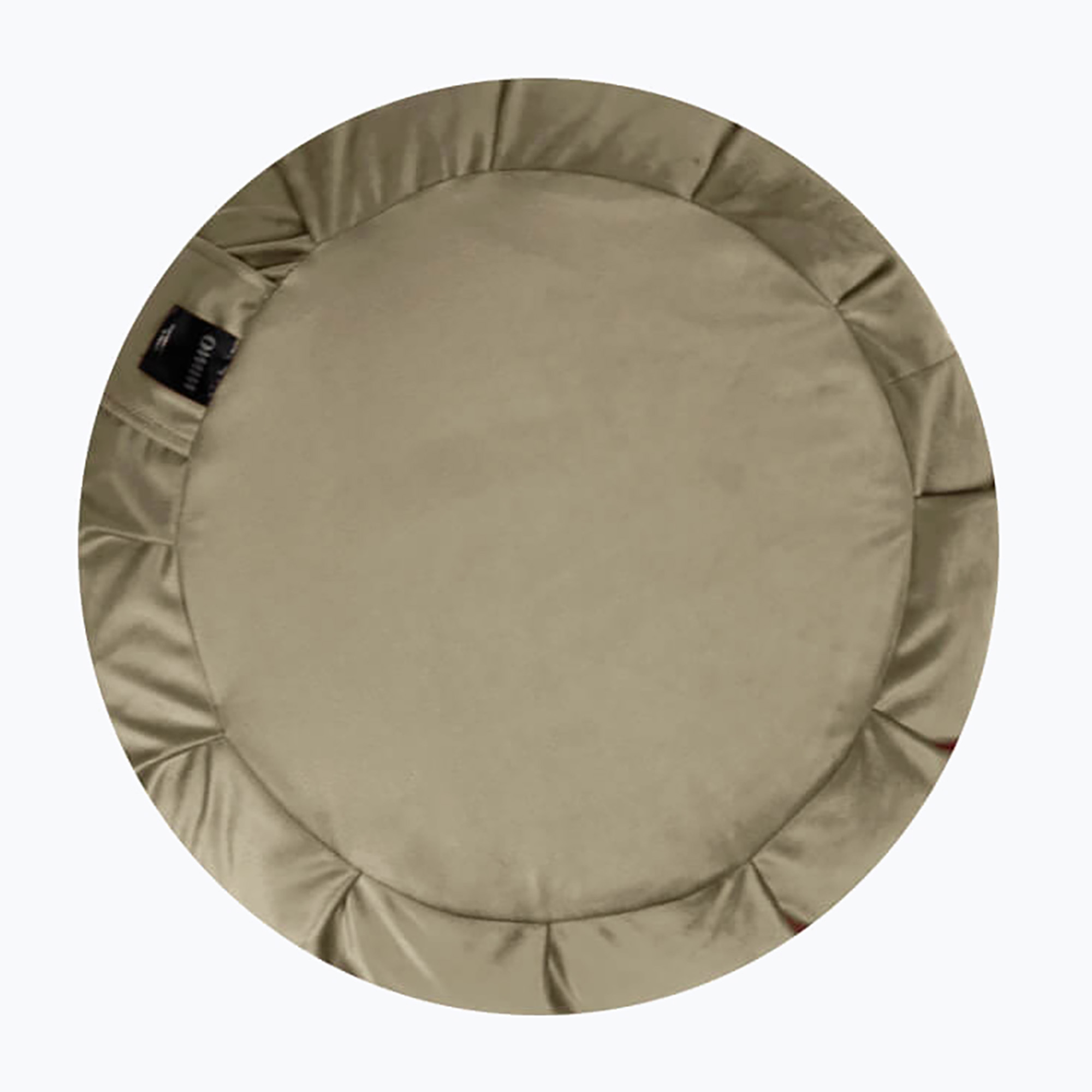 Възглавница за медитация OMM YOGA Zafu beige